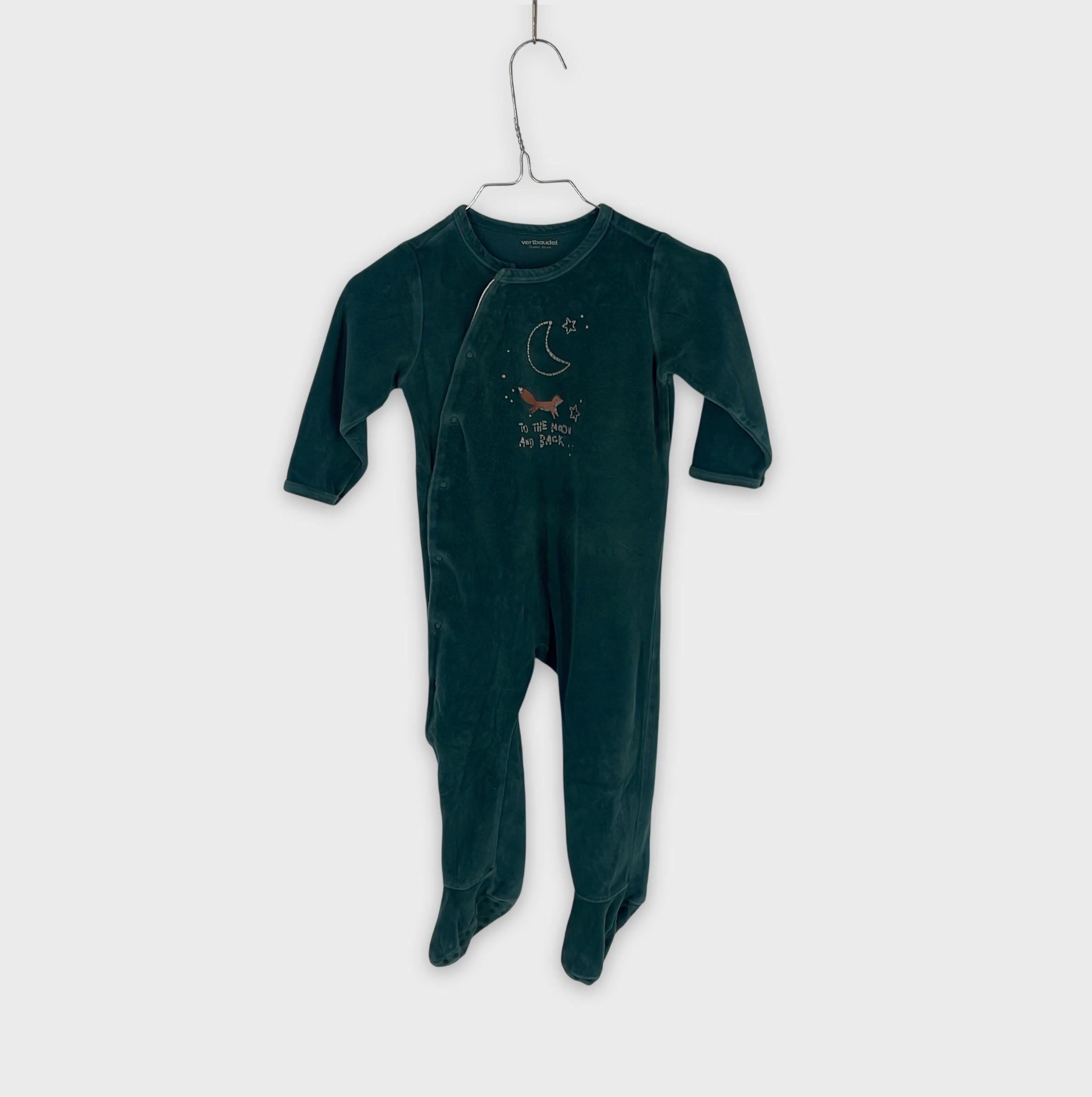0-Vertbaudet - Pyjama grenouillère - 18 mois