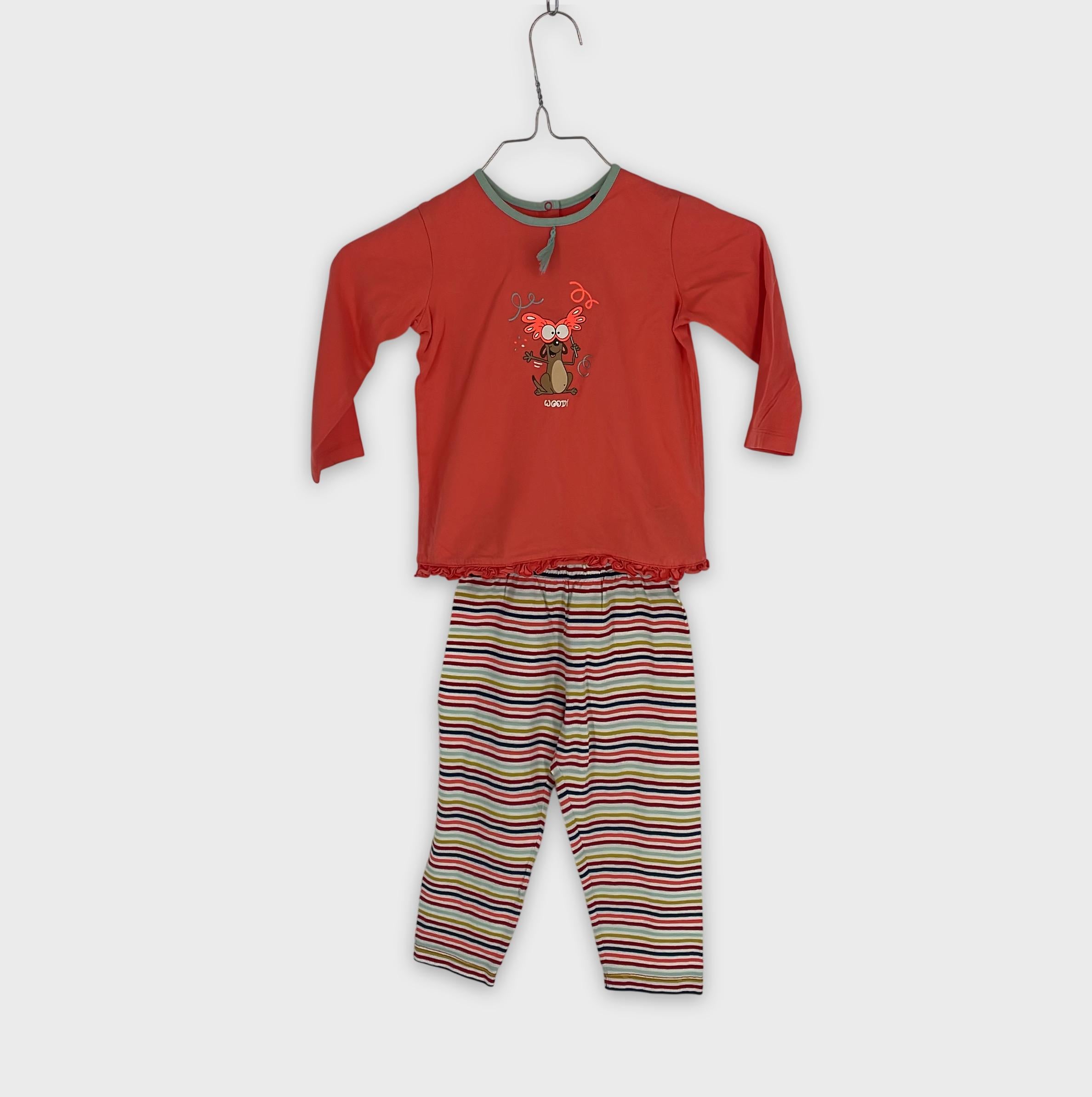 0-Woody - Pyjama Enfant - 92 cm