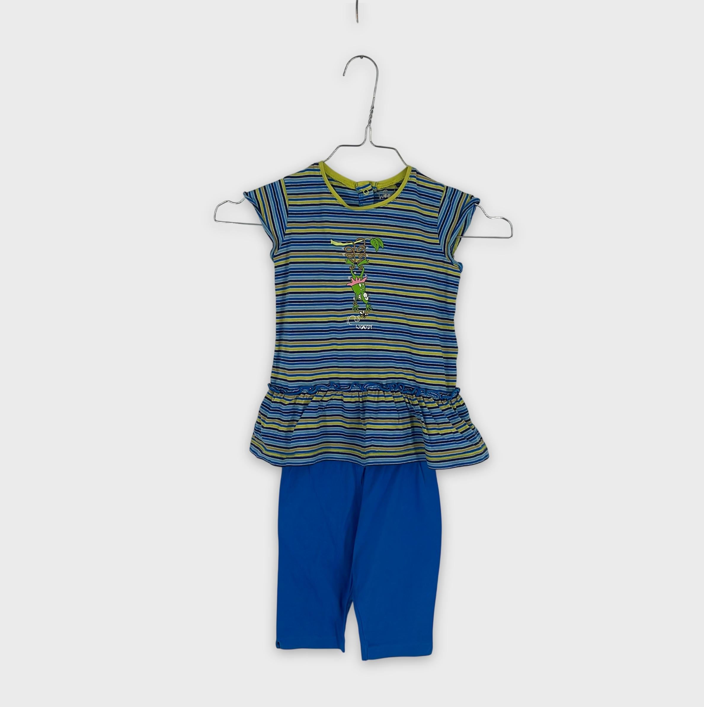 0-GOODY - Ensemble 2 pièces T-shirt et Pantalon - 9/12M