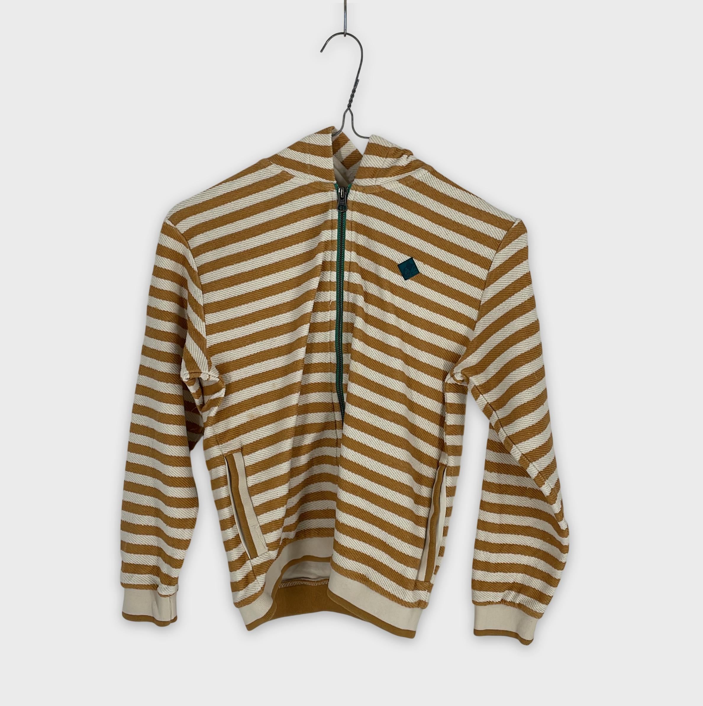 0-fred + ginger - Veste Zippée Rayée - 140
