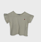 0-EMILE & IDA - T-shirt crop top à volants - 3 ans