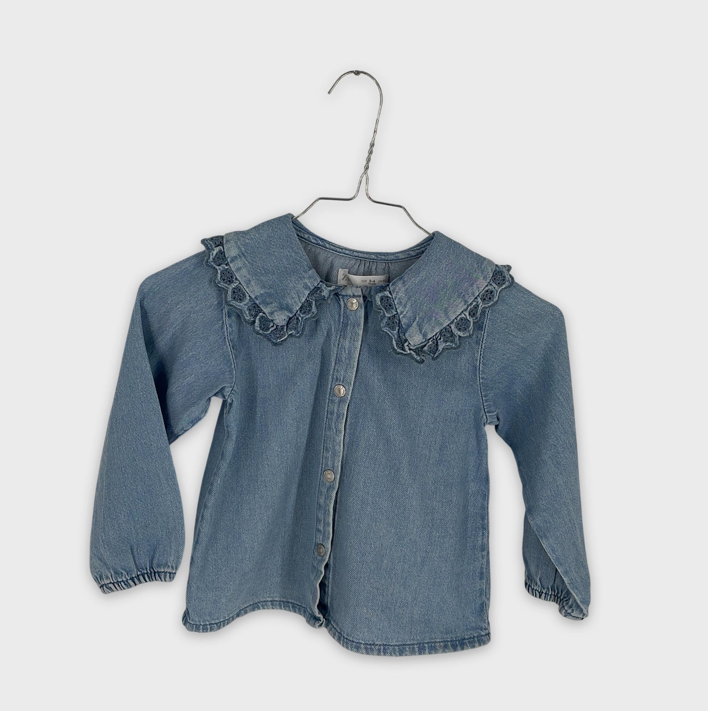 0-ZARA - Chemise en Jean - 3-4 ans