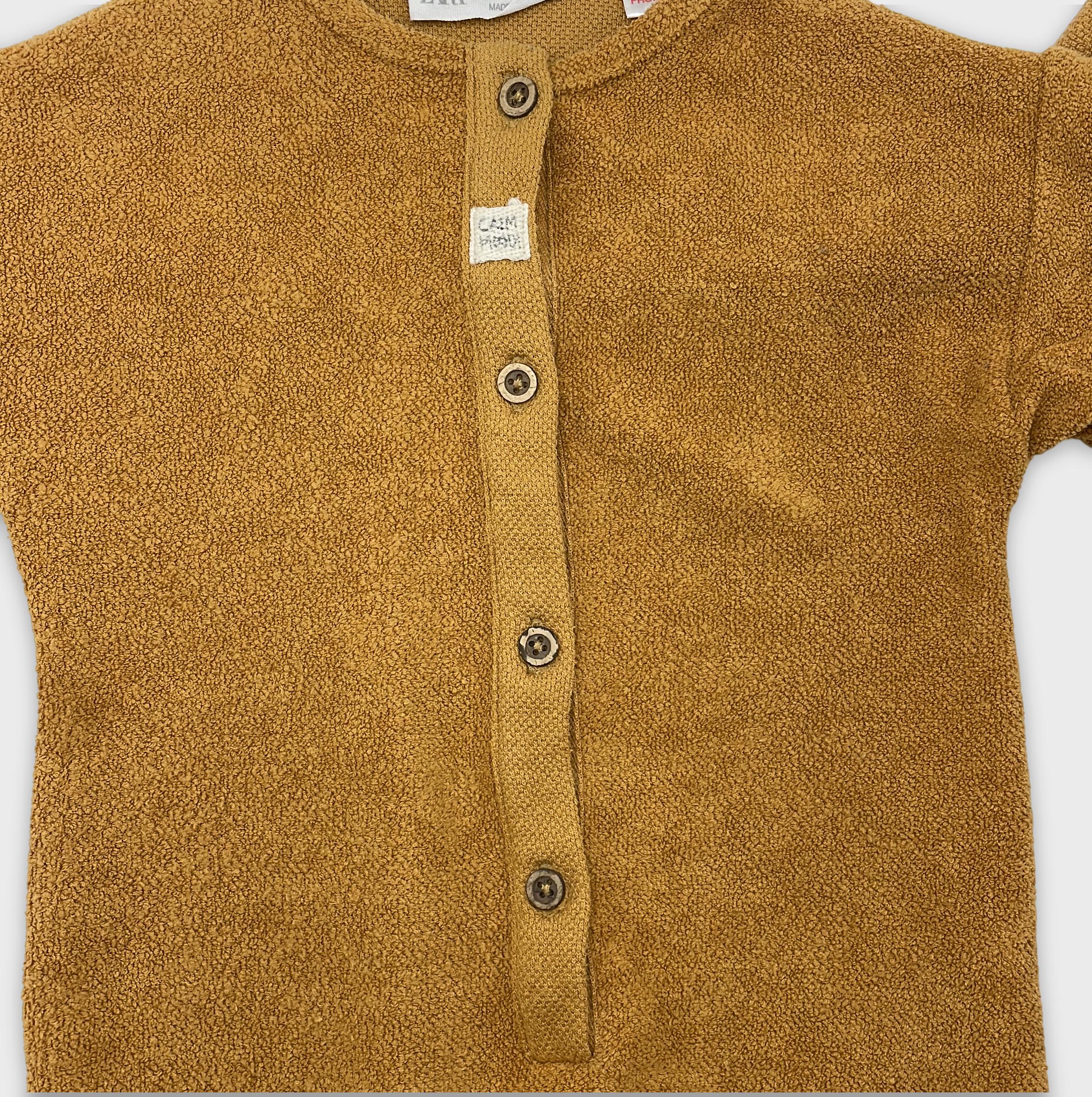 0-ZARA - Sweat en molleton bouclé - 18-24 mois