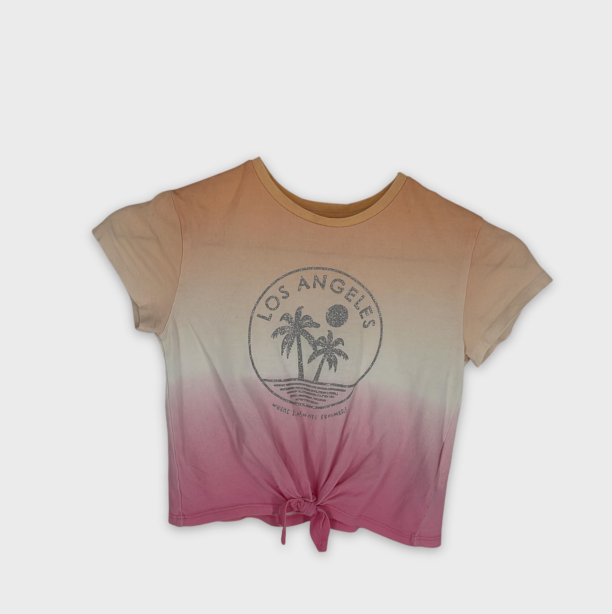 0-H&M - T-shirt Crop Top - 2-4 ans