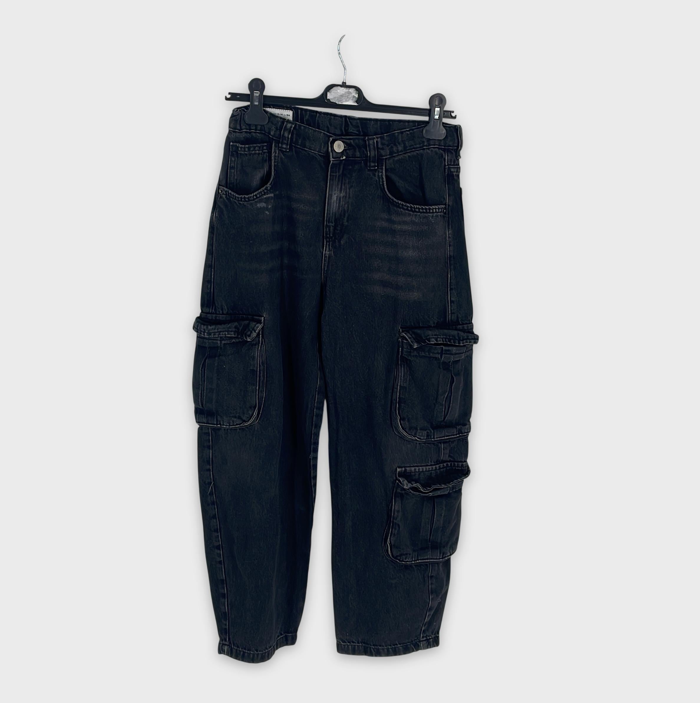 0-ZARA - Jean cargo - 13-14 ans (164 cm)