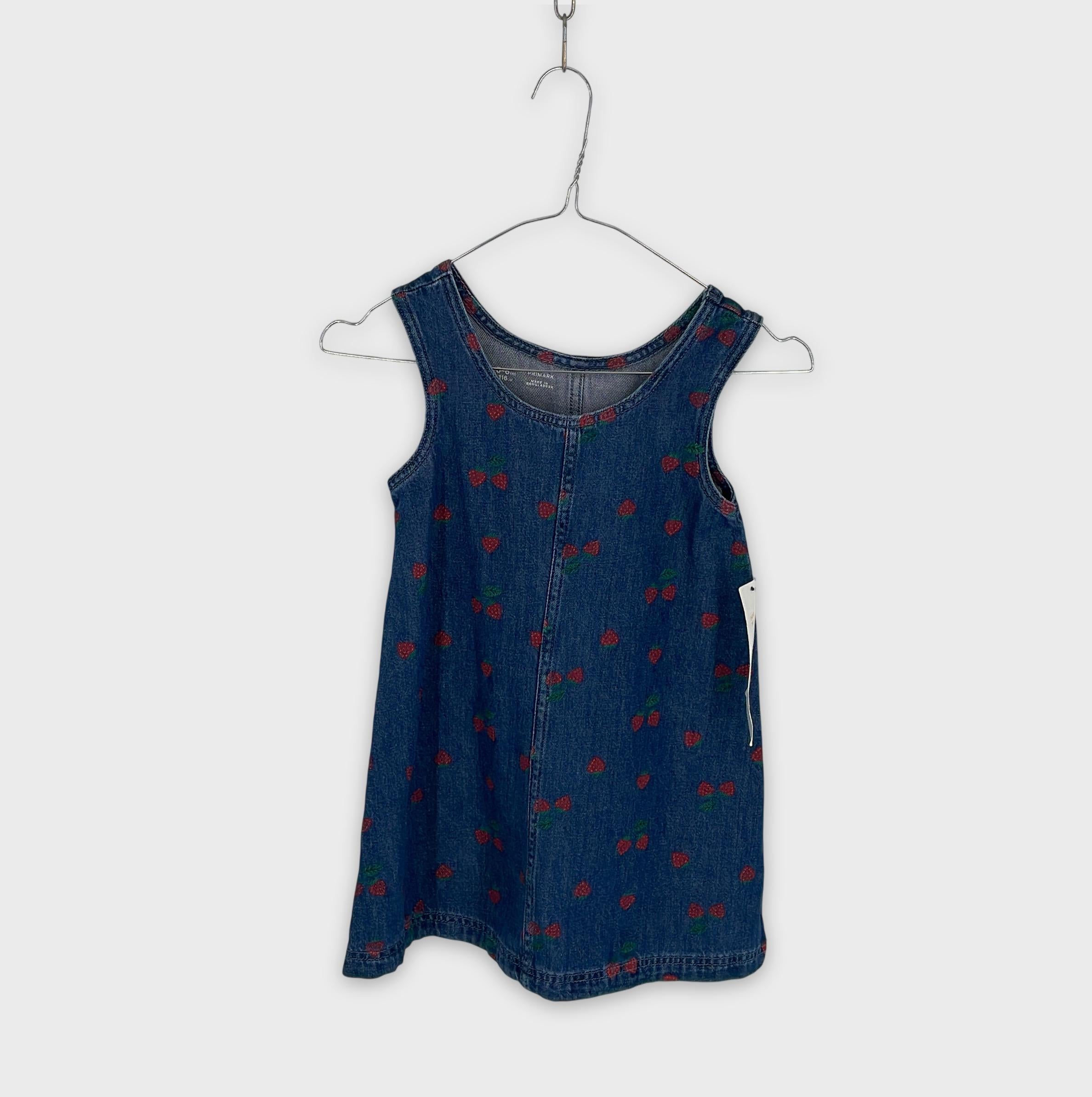0-Primark - Robe Salopette en Jean - 5-6 ans