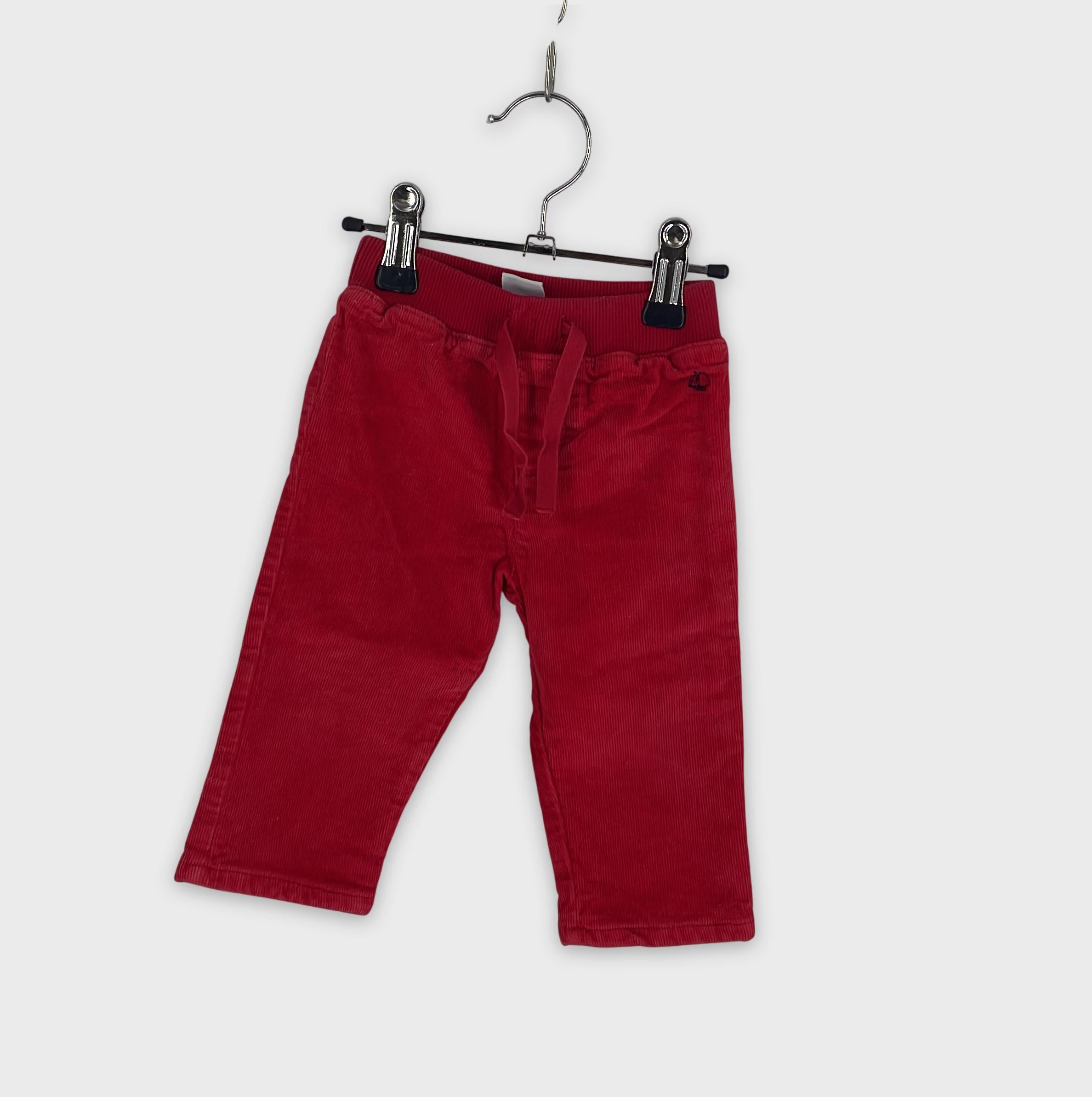 0-Petit Bateau - Pantalon en velours côtelé - 6m/67cm