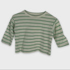 0-Aosta atelier - T-shirt rayé manches longues - Enfant