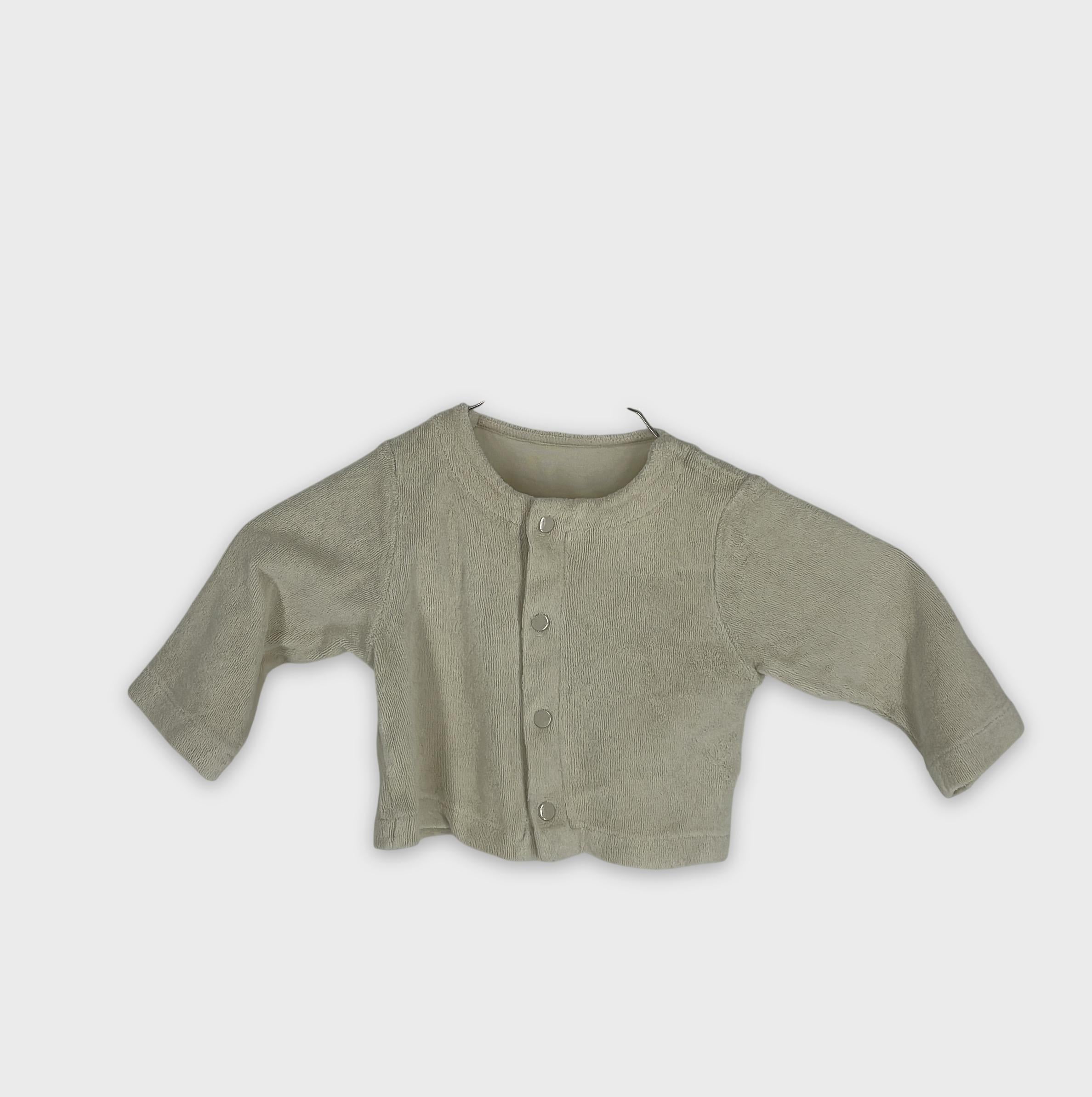 0-Poudre Organic - Gilet Bébé - Taille Unique