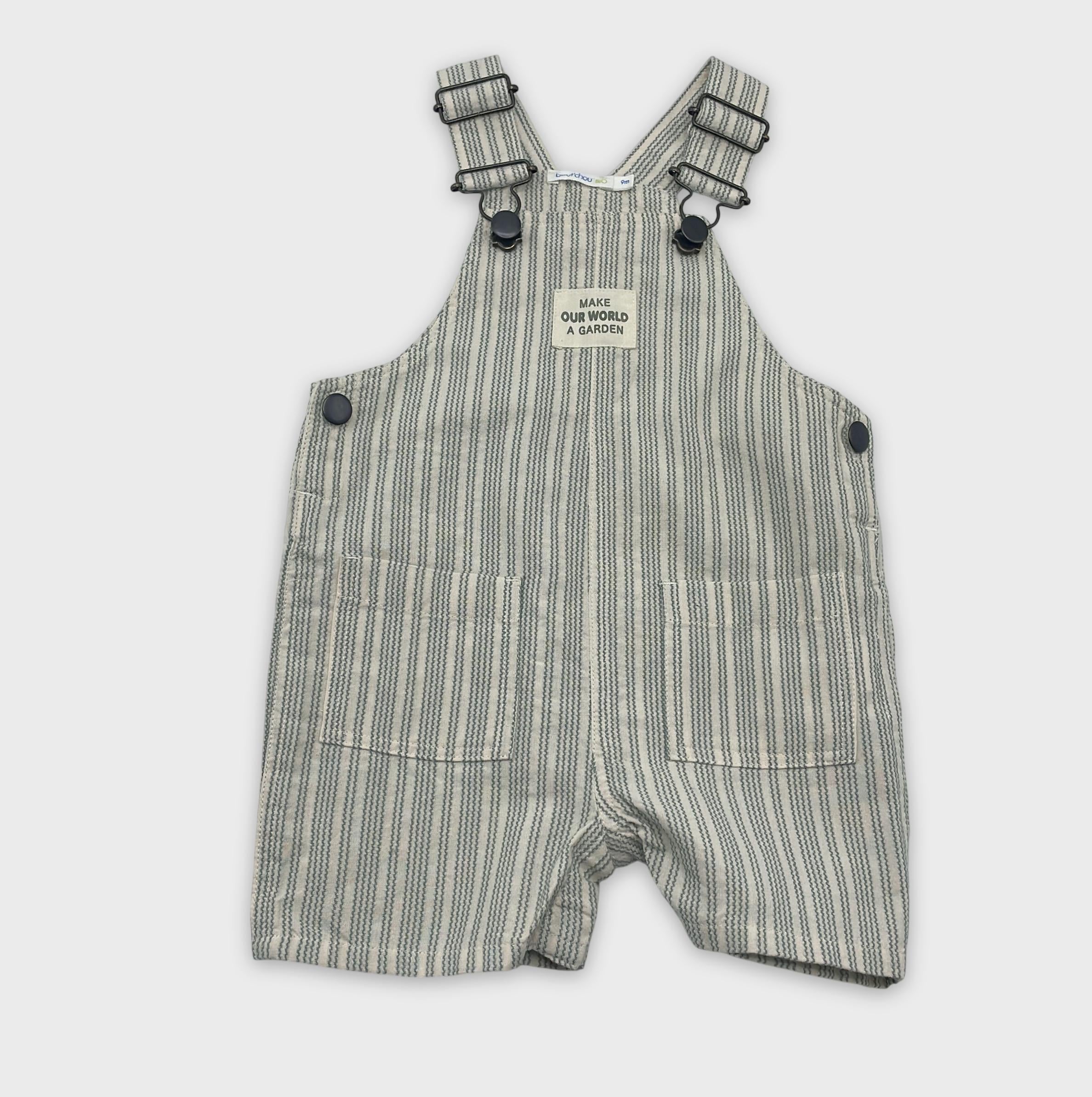 0-Bout'chou BIO - Salopette courte - 9m