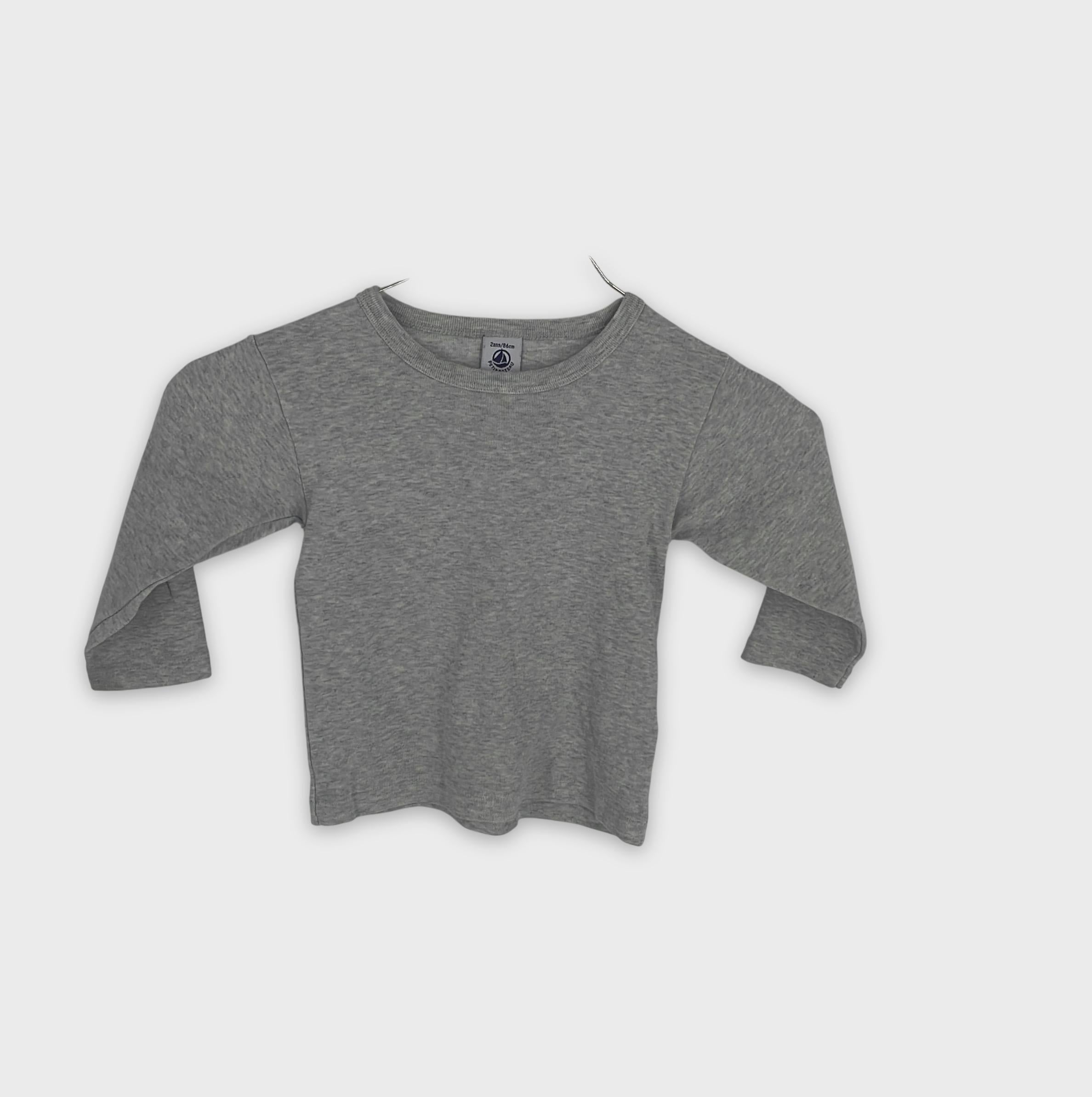 0-Petit Bateau - T-shirt manches longues - 2 ans