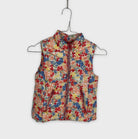 0-Zara - Gilet sans manches matelassé fleuri - 6/7 ans (120 cm)