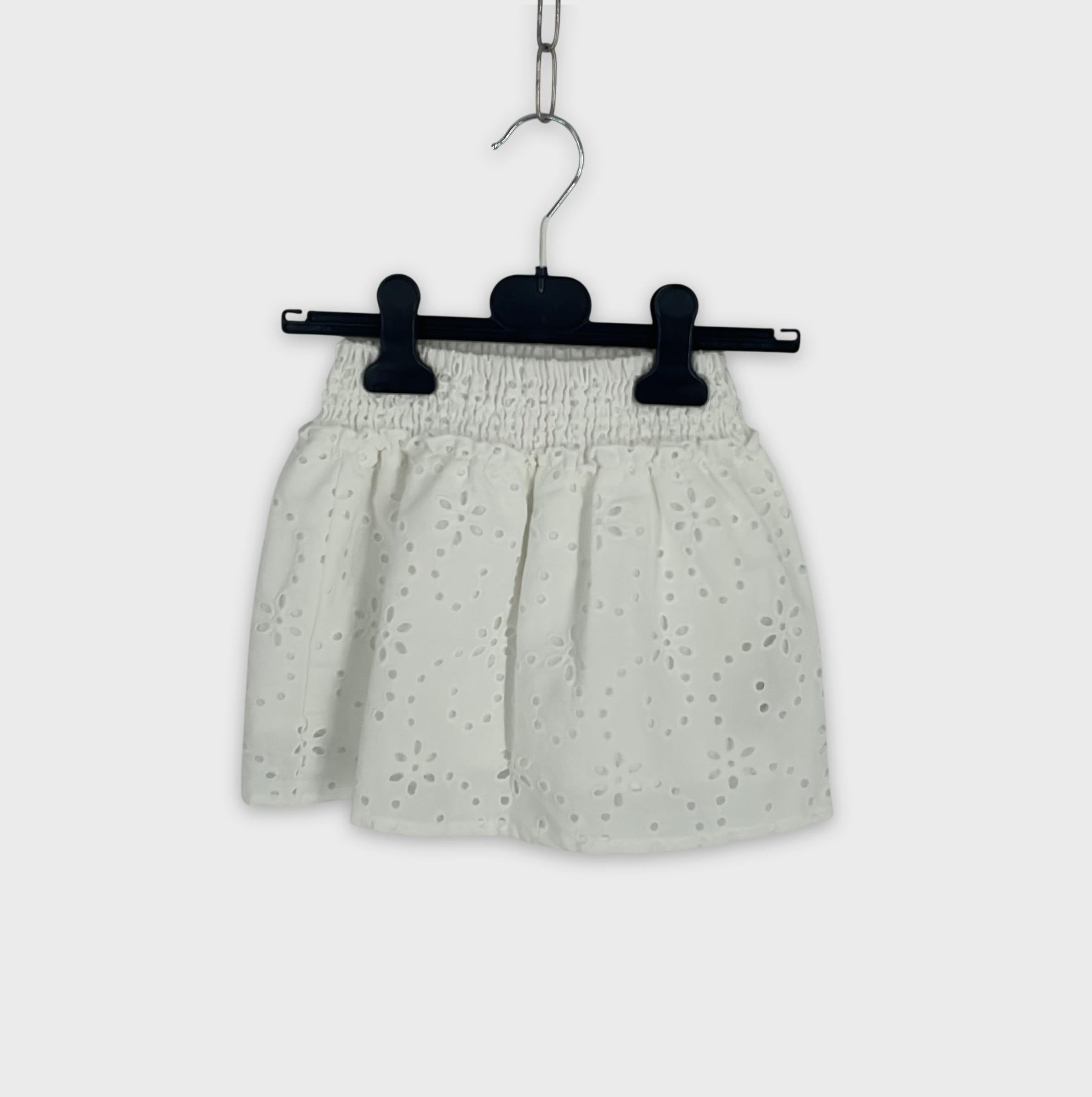 0-Zara - Jupe-short Broderie Anglaise - 4-5 ans