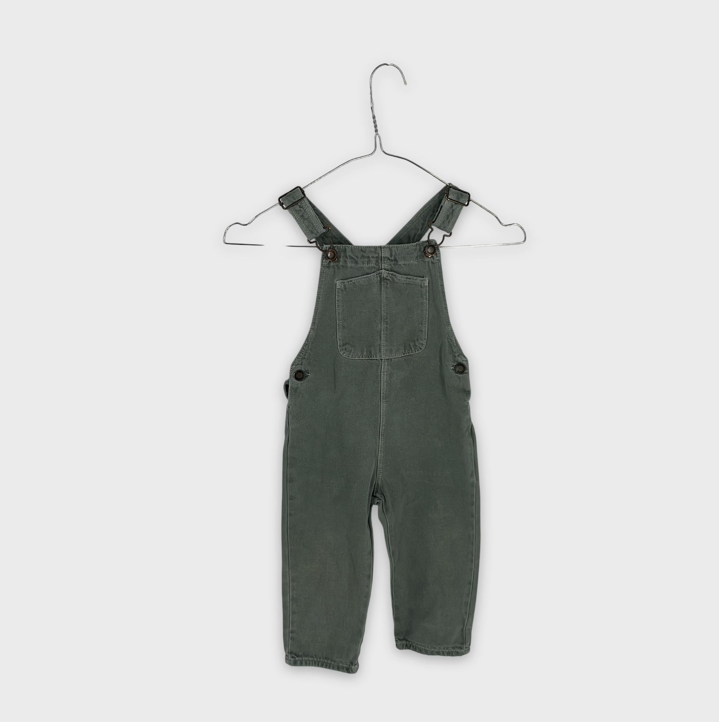 0-Zara - Salopette en Jean - 12-18 mois (86 cm)