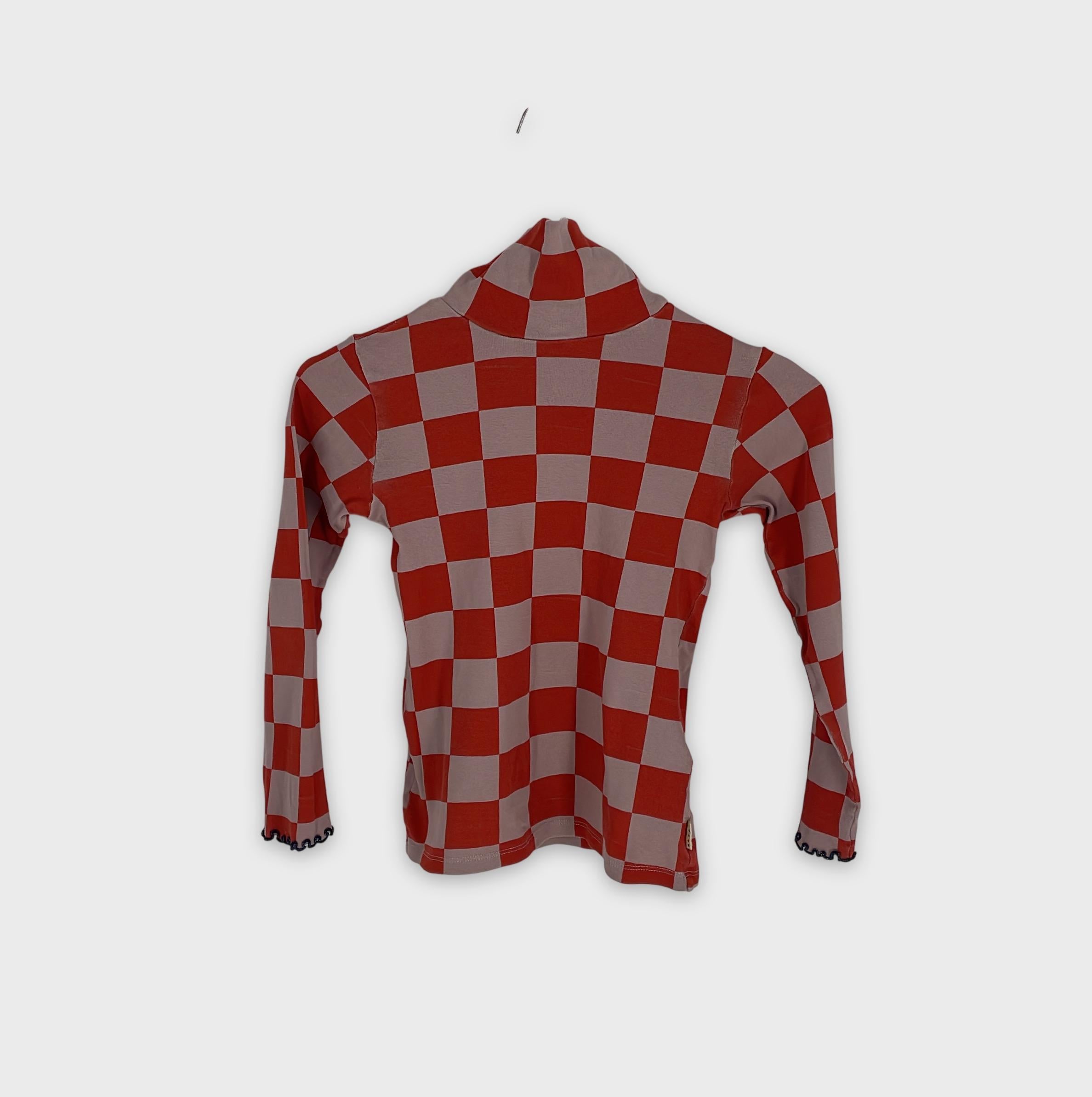 0-Beller - Haut à carreaux - Taille S