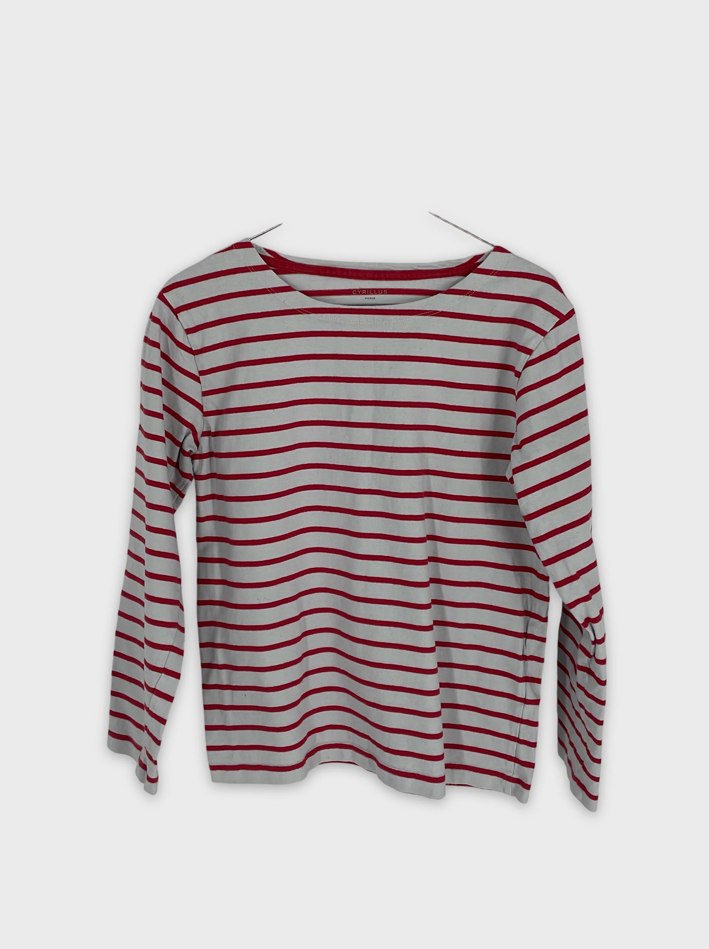 0-Cyrillus - T-shirt rayé - Taille 10 ans