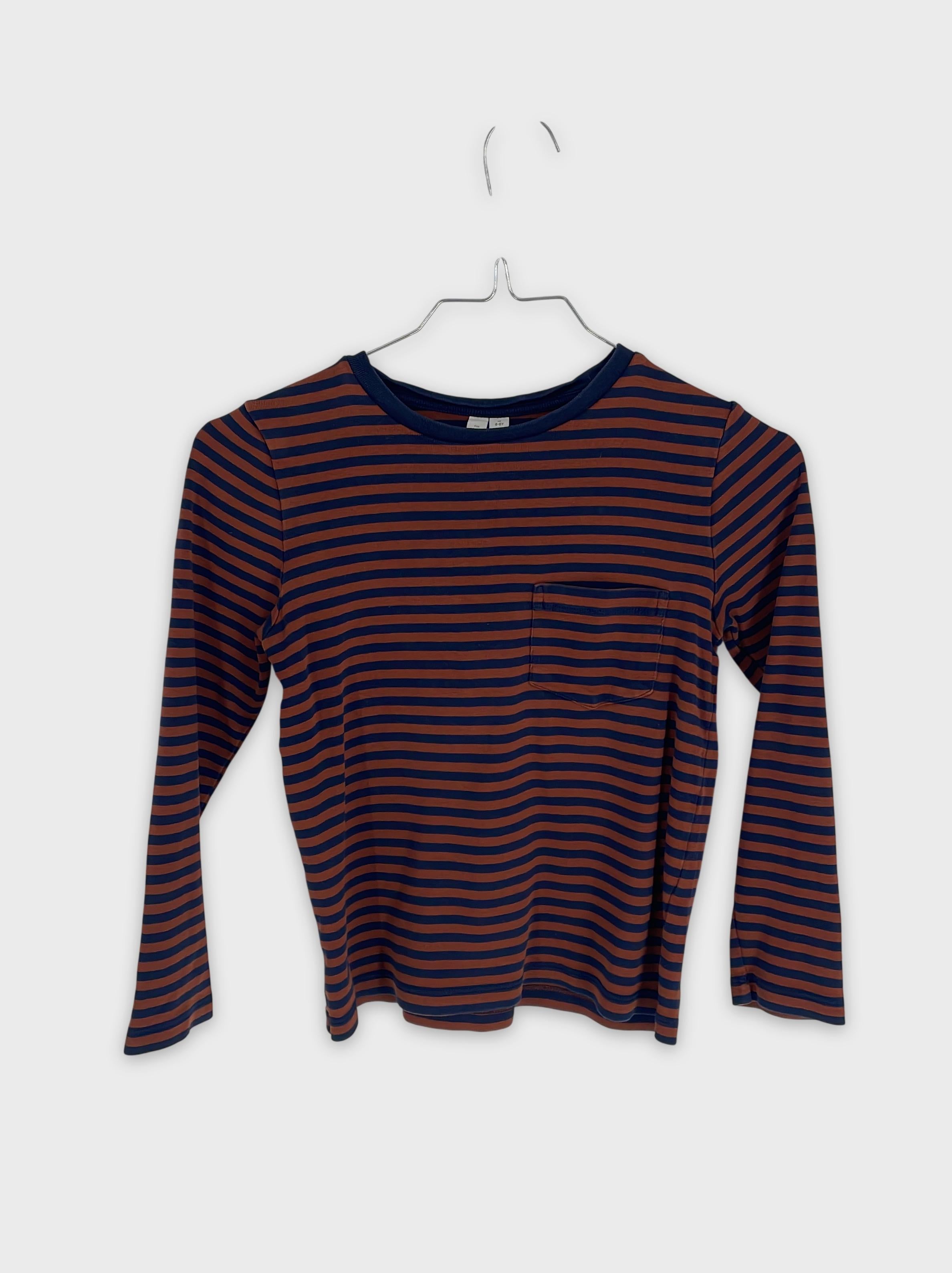 0-Unknown - T-shirt rayé - 6-8 ans