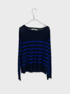 0-ZARA - Pull léger rayé - S