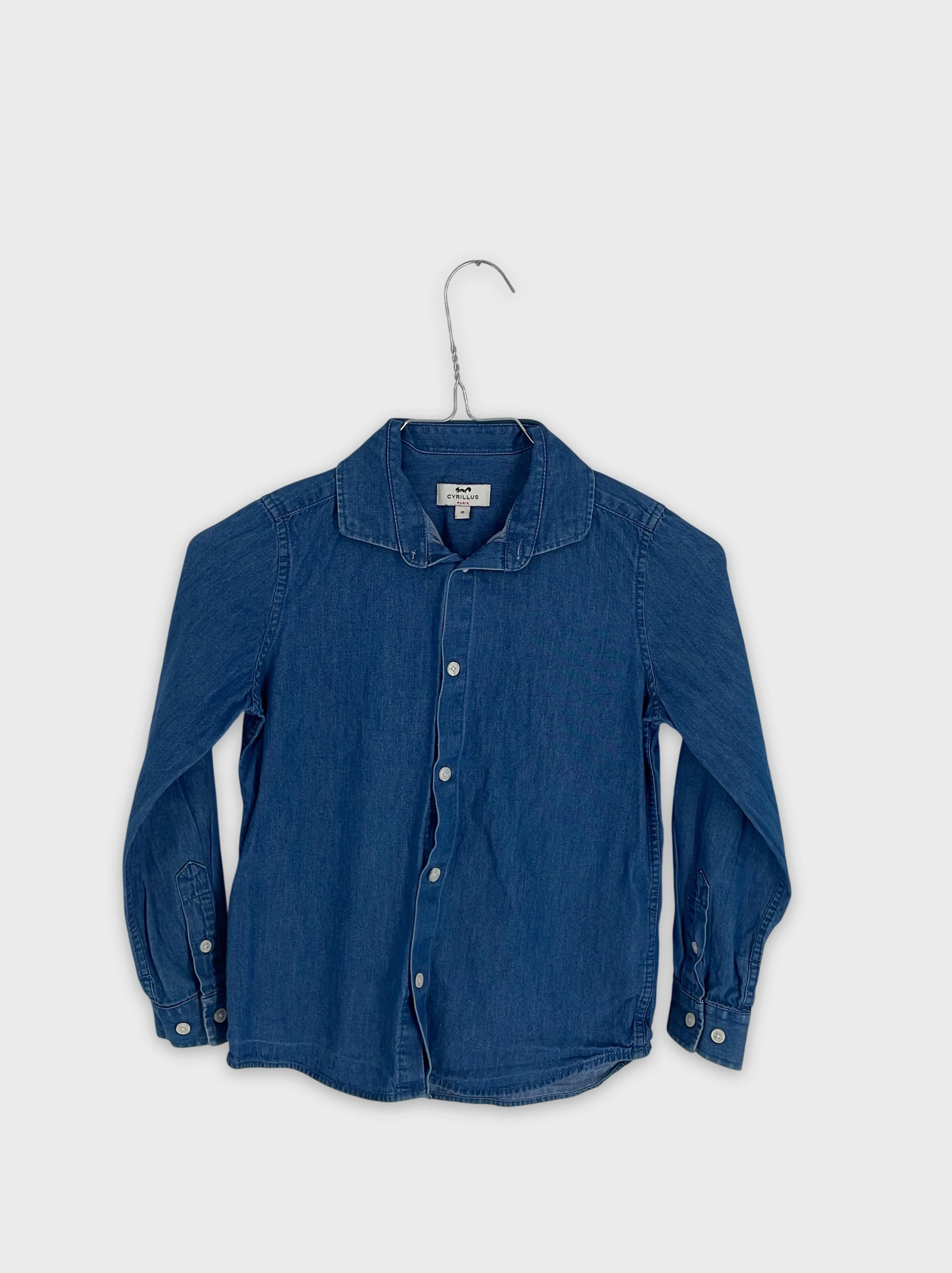 0-Cyrillus - Chemise en jean - Enfant 8 ans