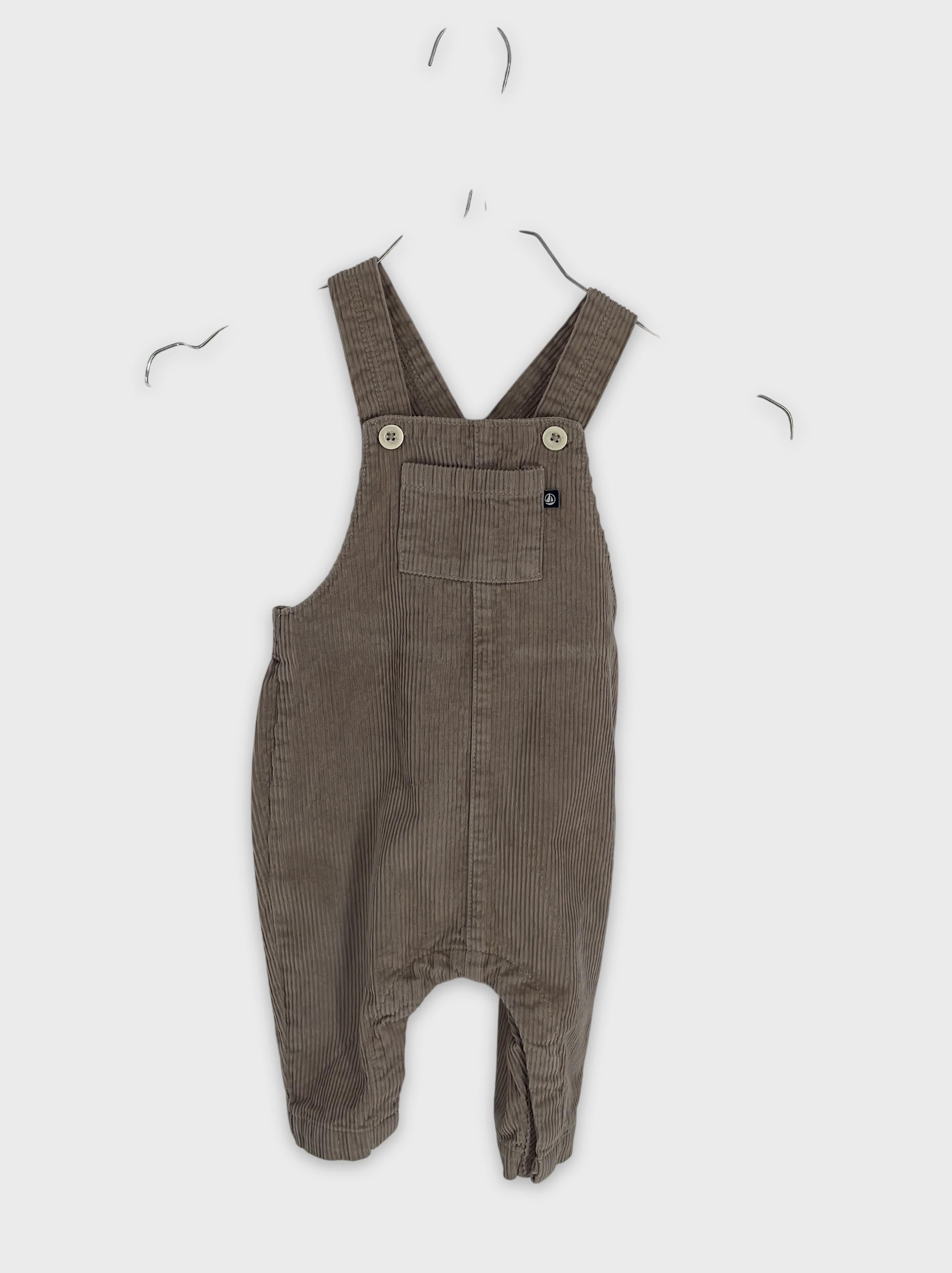 0-Petit Bateau - Salopette - 12m/74cm
