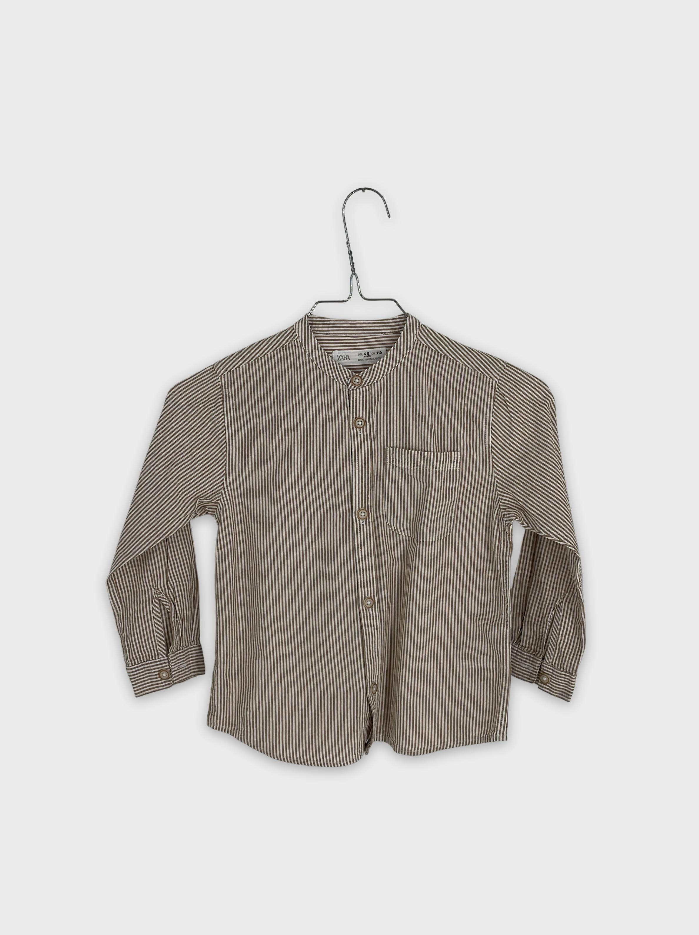 0-ZARA - Chemise rayée - 4-5 ans