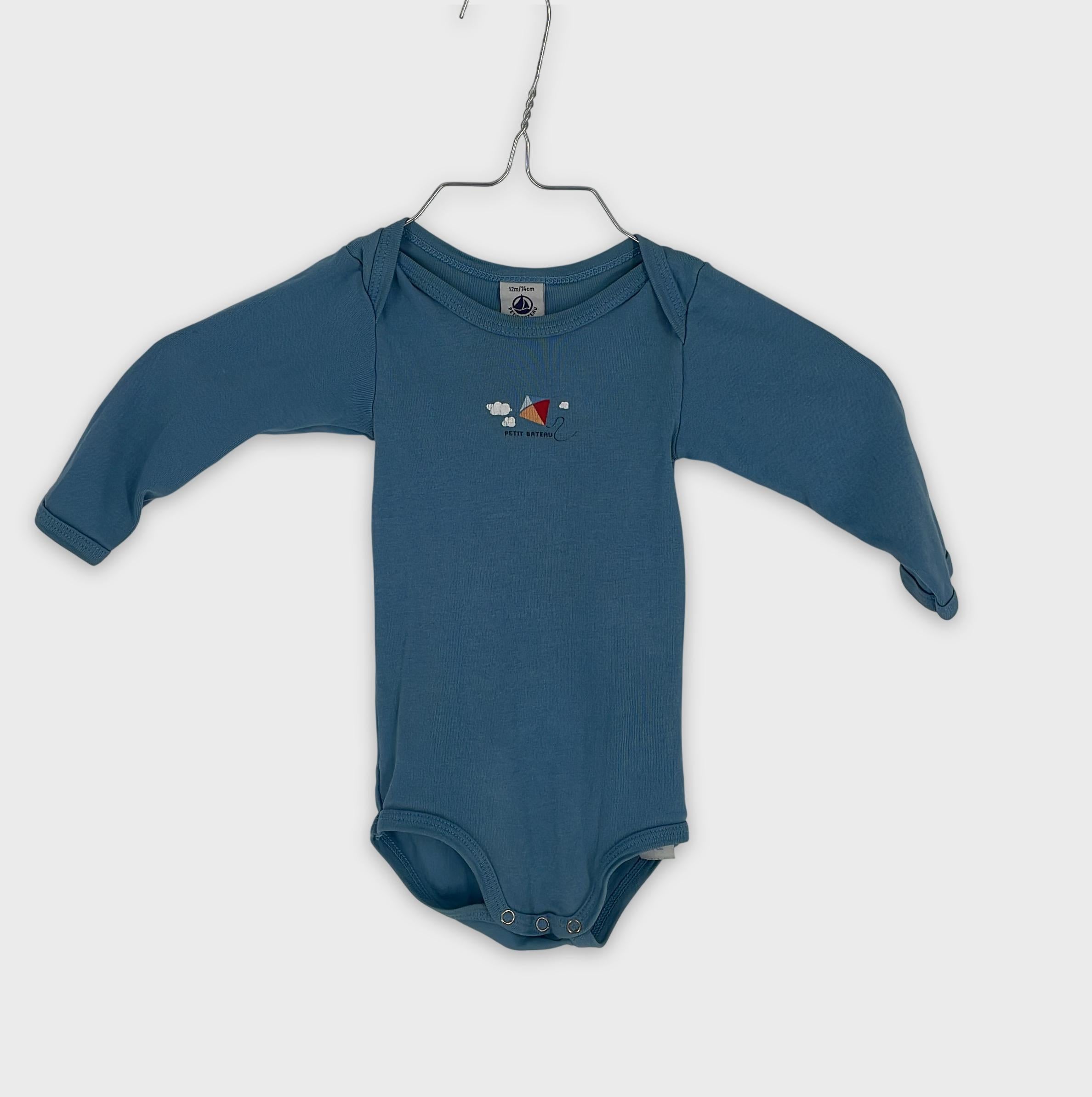 0-Petit Bateau - Body - 12m/74cm