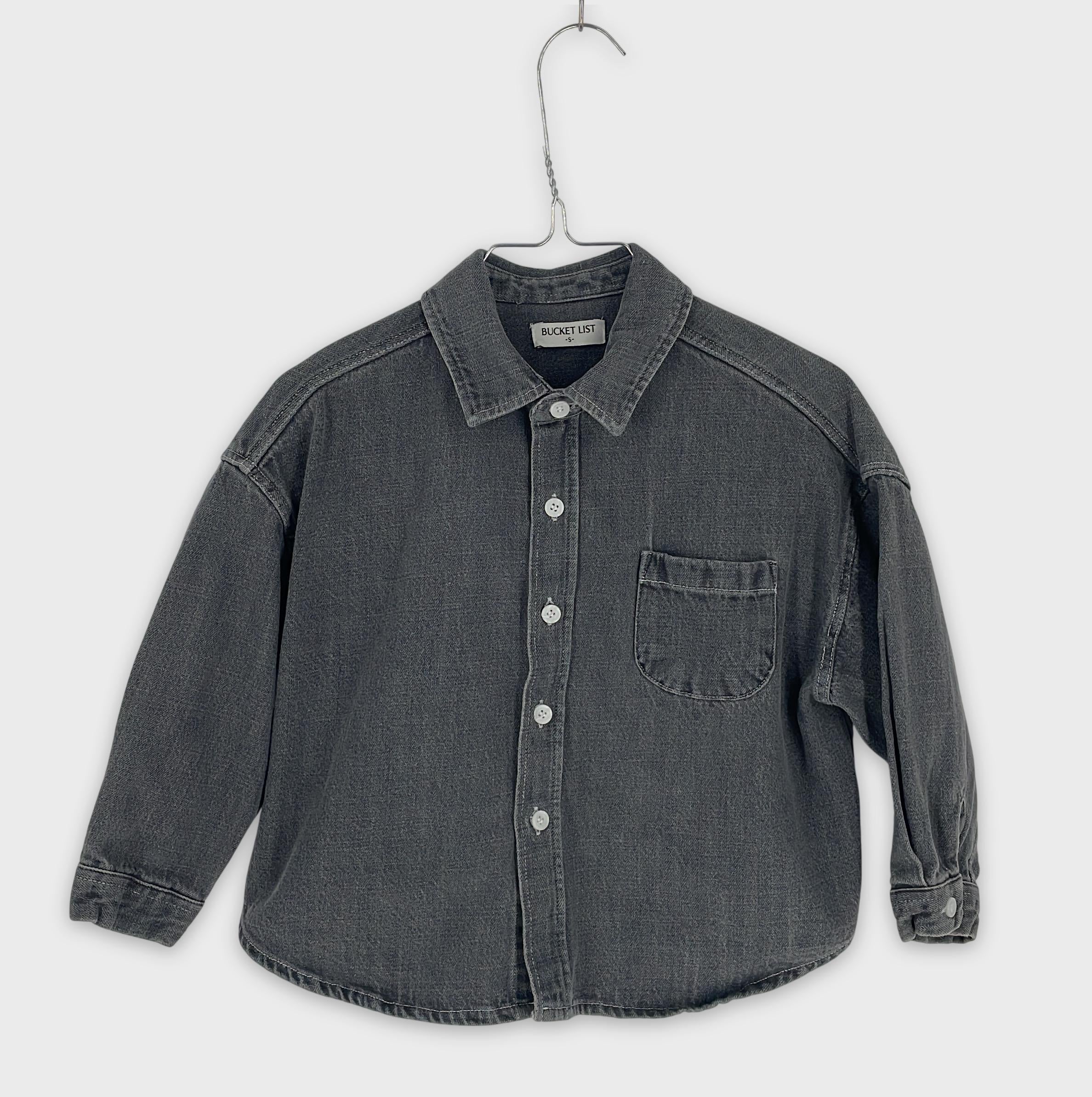 0-BUCKET LIST - Chemise en jean - S