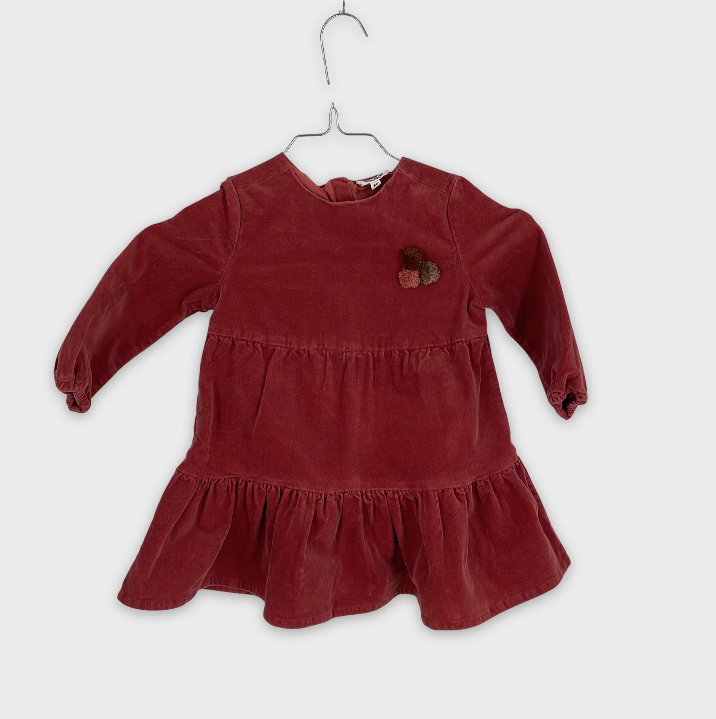 0-CUDDLES AND SMILES - Robe en velours côtelé - Taille 86