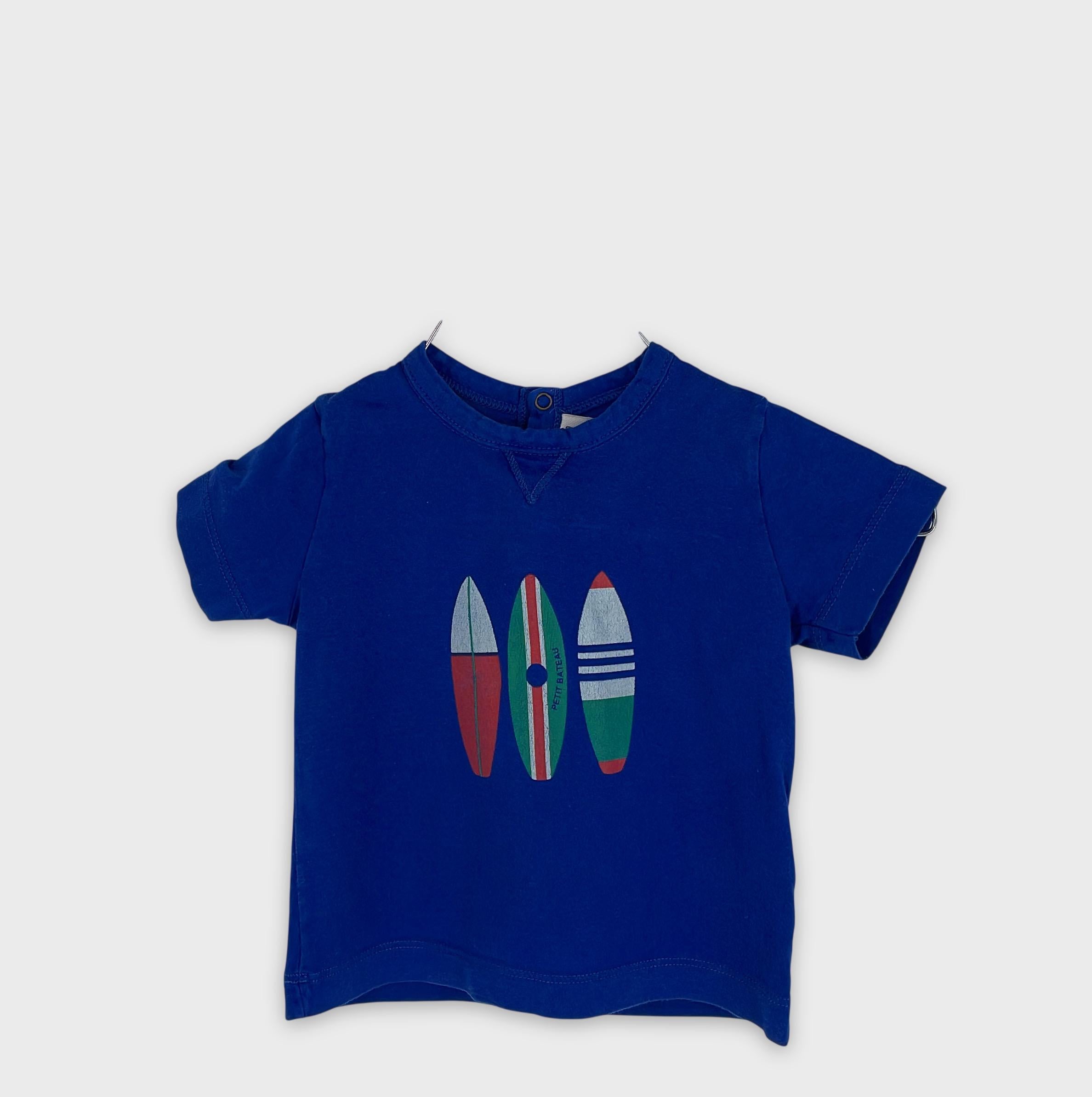 0-Petit Bateau - T-shirt - 12m/74cm