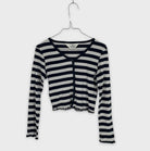 0-H&M - Cardigan rayé - 8-10 ans