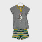 0-Woody - Ensemble T-shirt et Short - 100% Coton