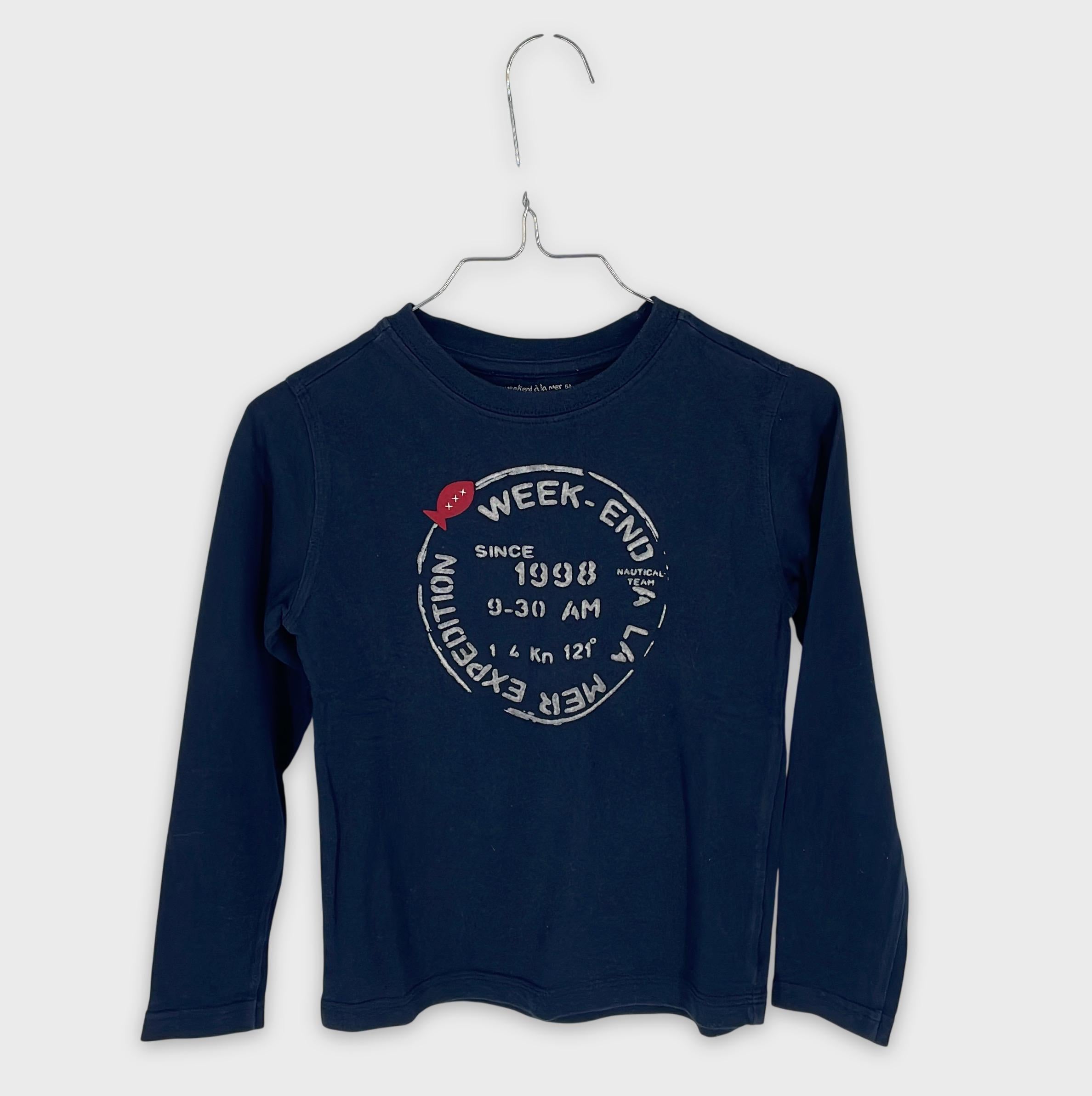 0-Weekend à la mer - T-shirt manches longues - 5 ans
