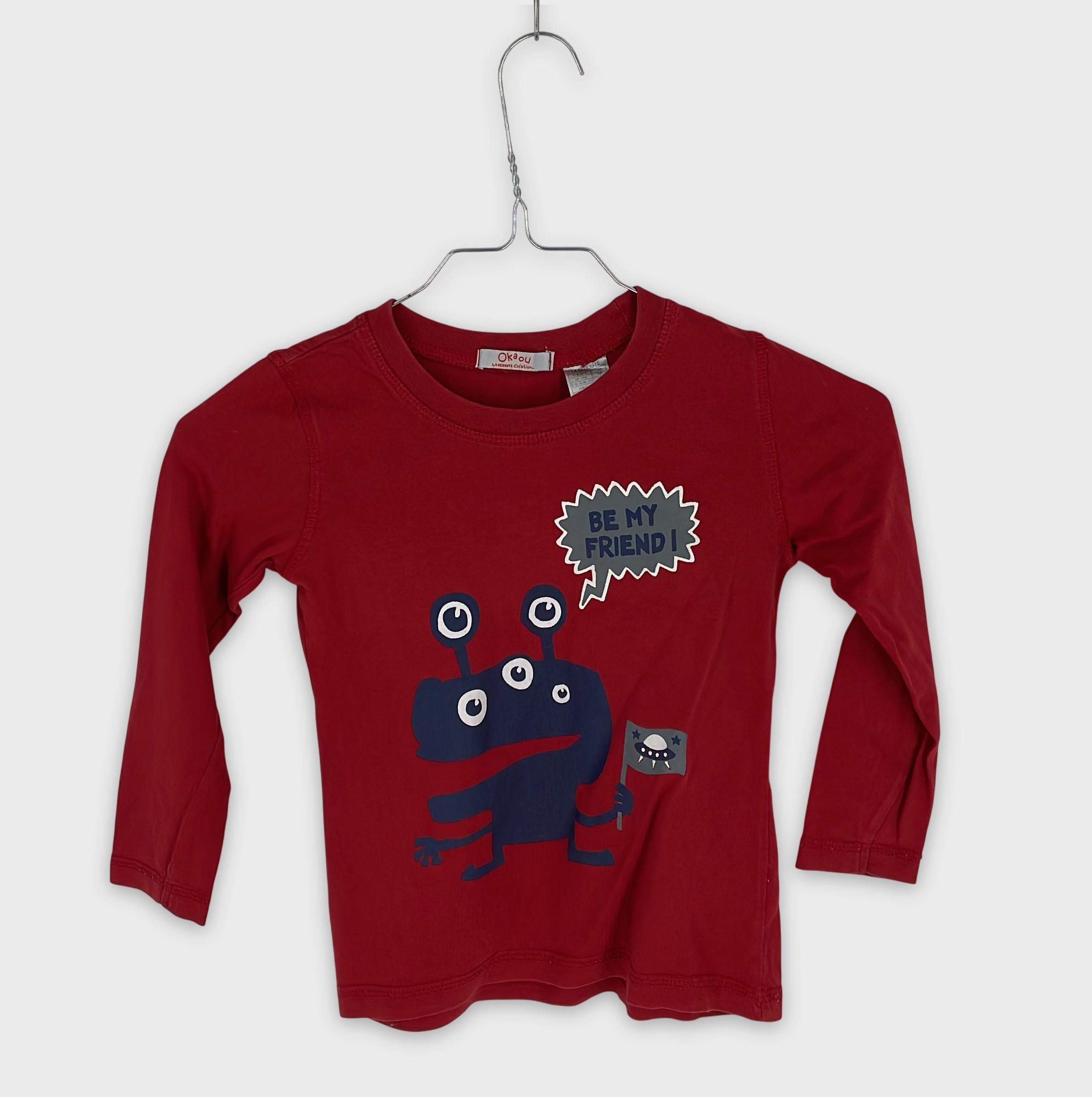 0-La Redoute - T-shirt à manches longues - 4 ans
