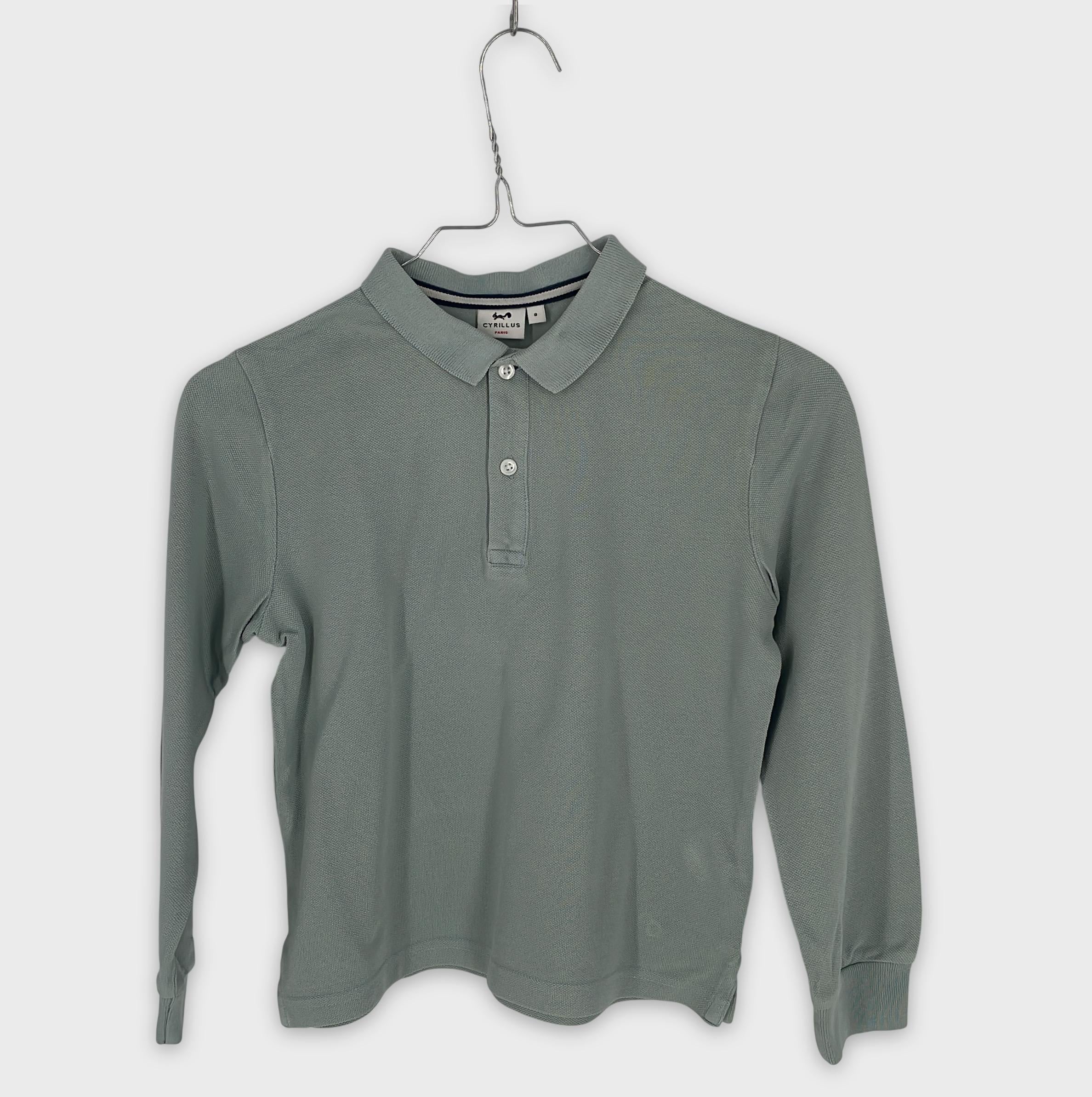 0-CYRILLUS - Polo manches longues - Taille 8 ans