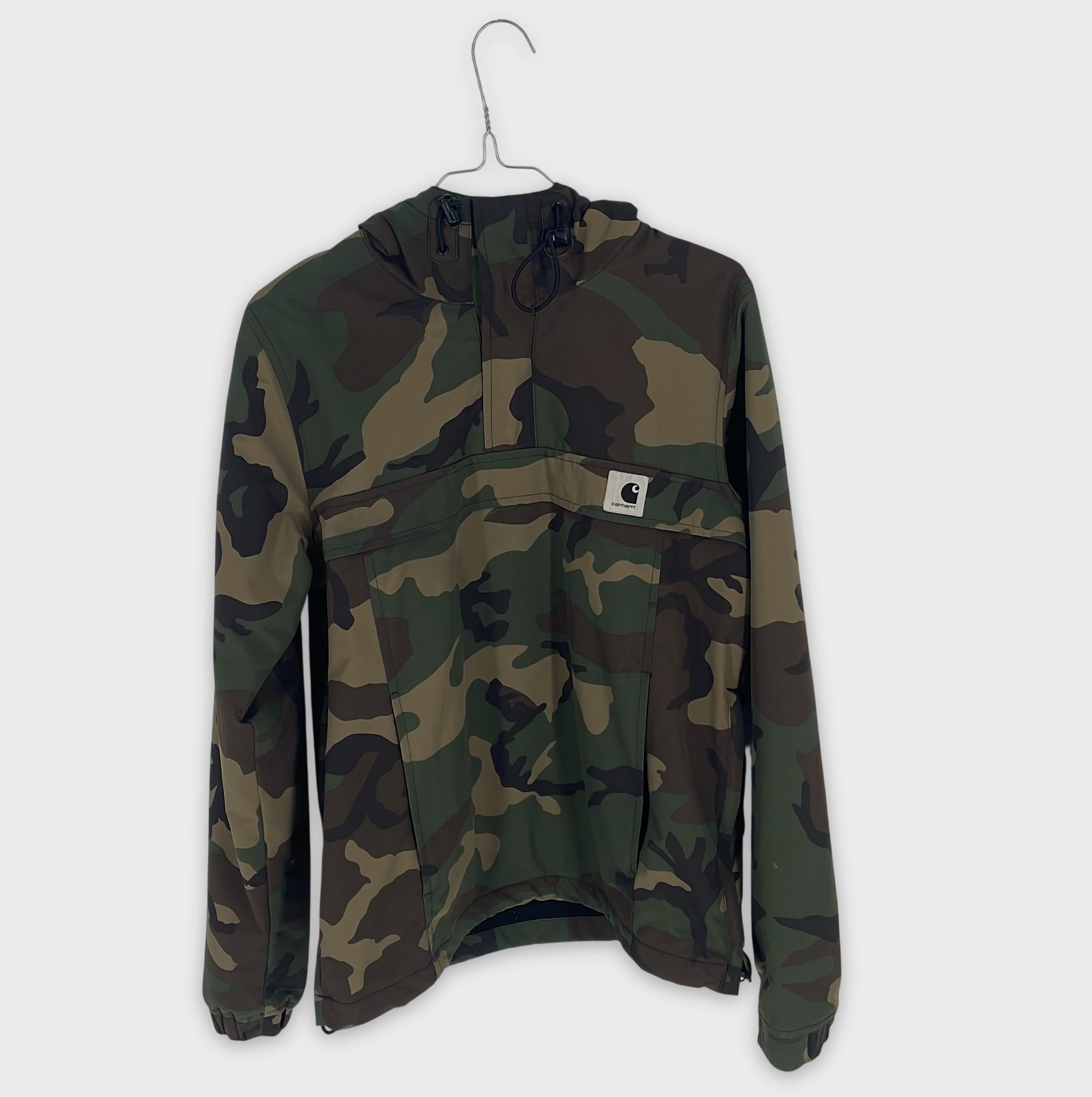 0-Carhartt WIP - Veste Anorak Camouflage - S