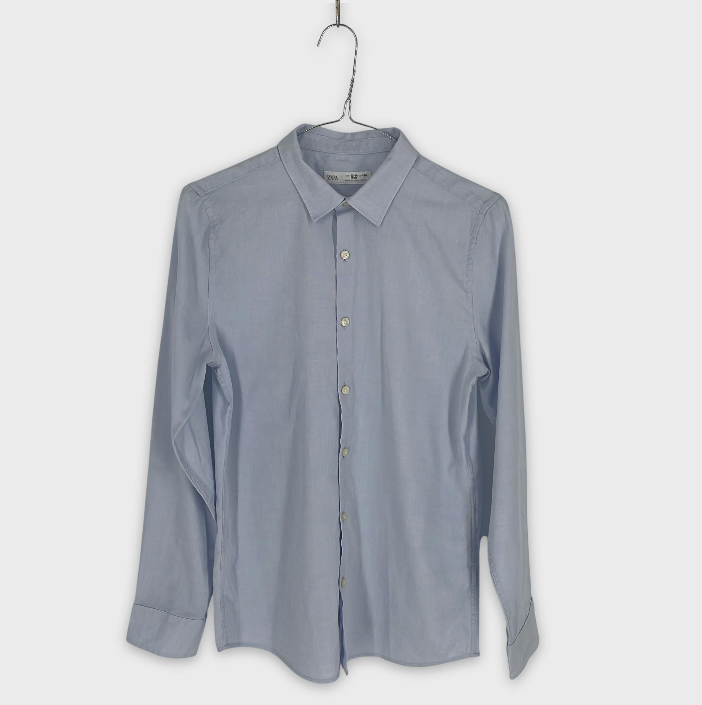 0-ZARA - Chemise Coton - 13-14 ans (164 cm)