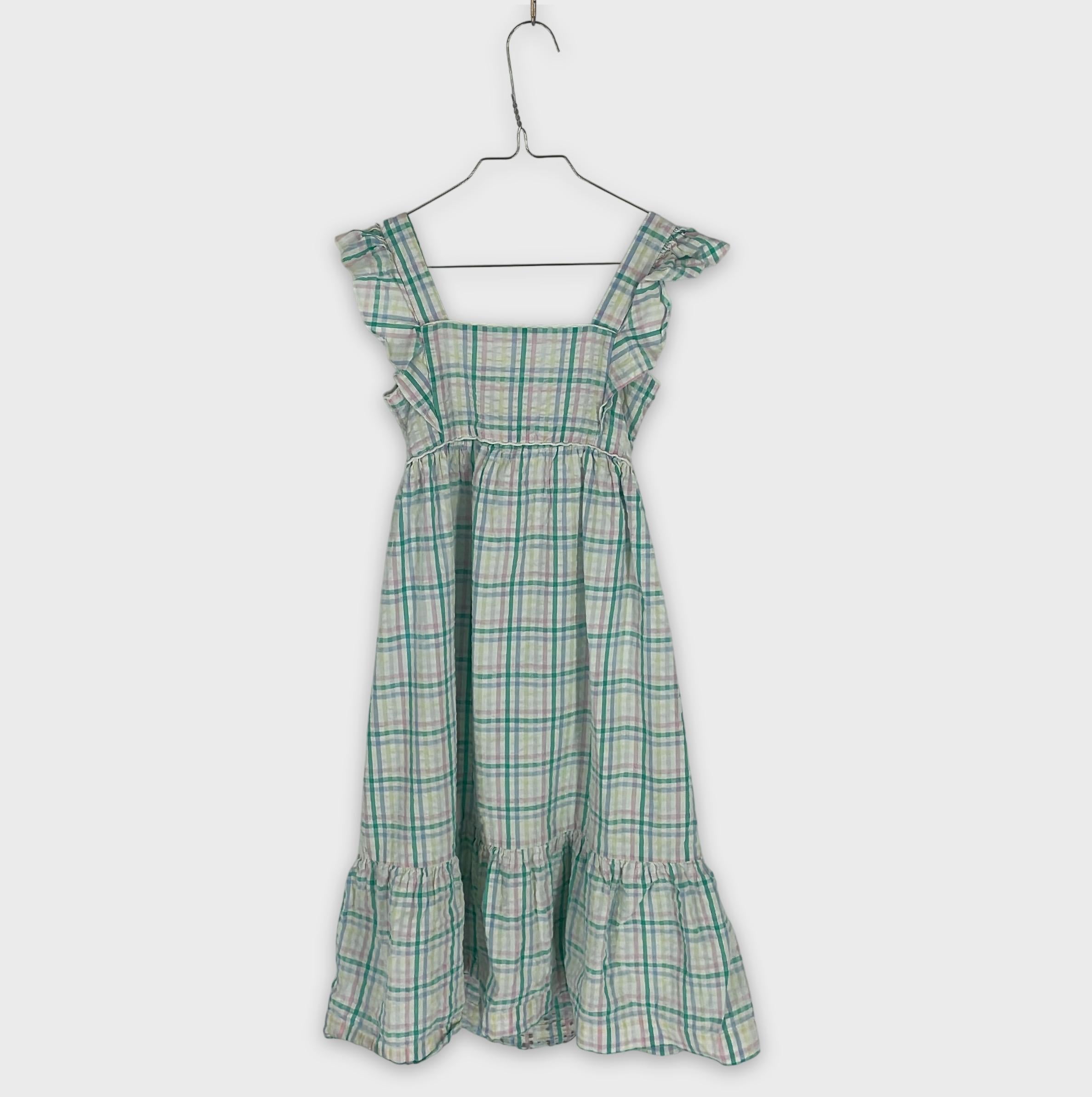 0-Buissonnière - Robe à carreaux - 8-9 ans