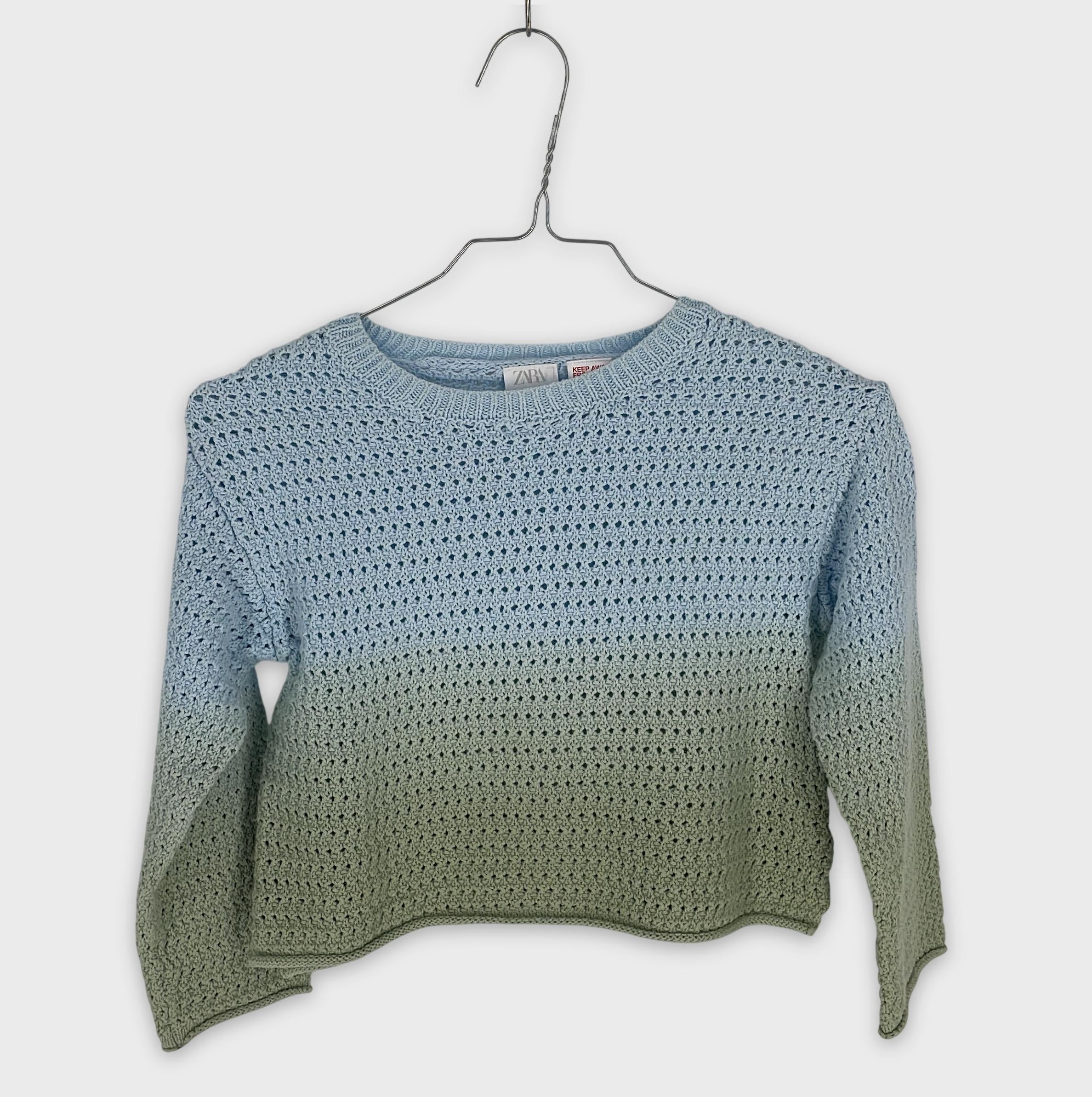 0-ZARA - Pull en maille ajourée - 6 ans