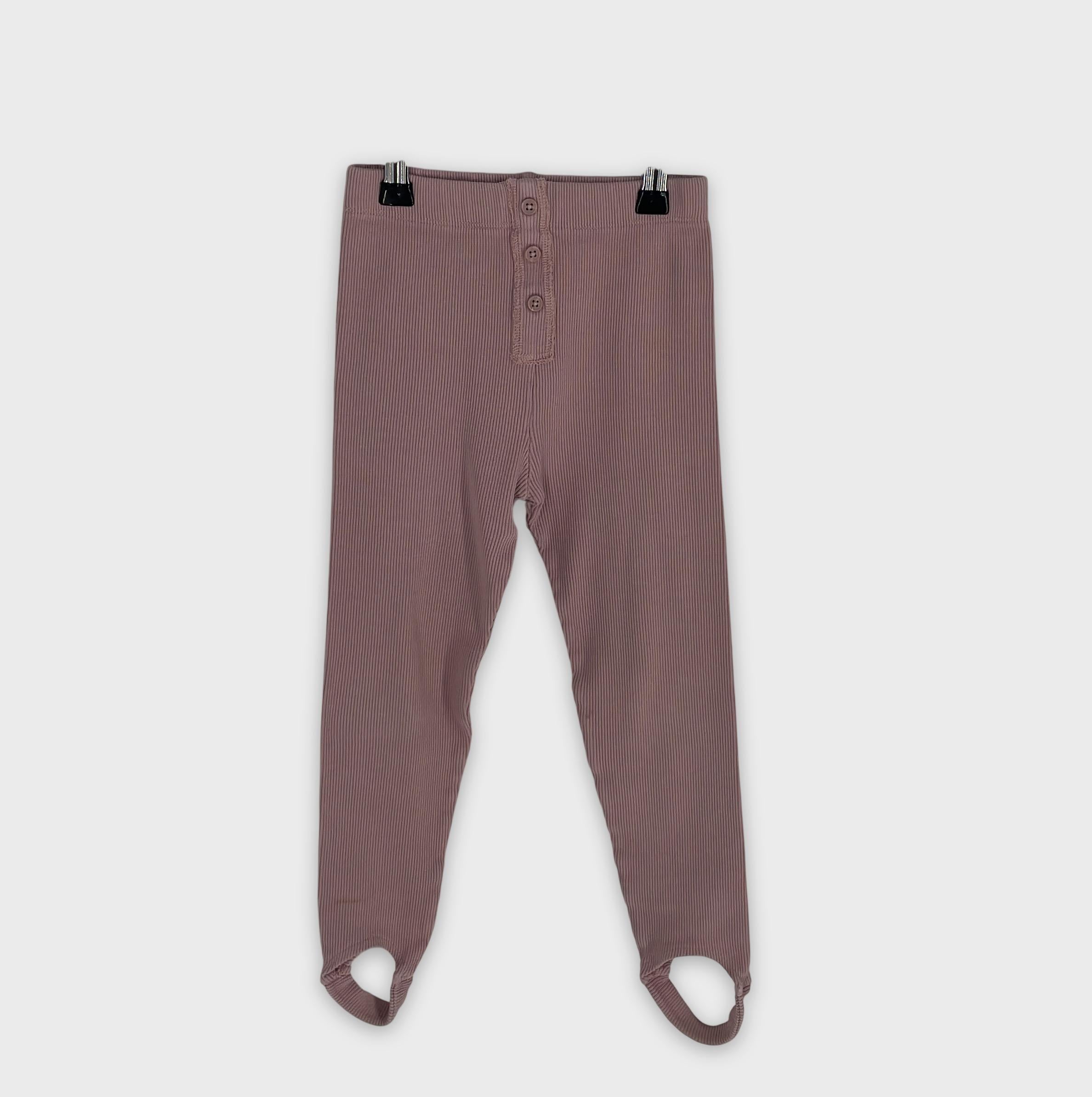 0-Zara - Legging côtelé à étriers - 3-4 ans (104 cm)