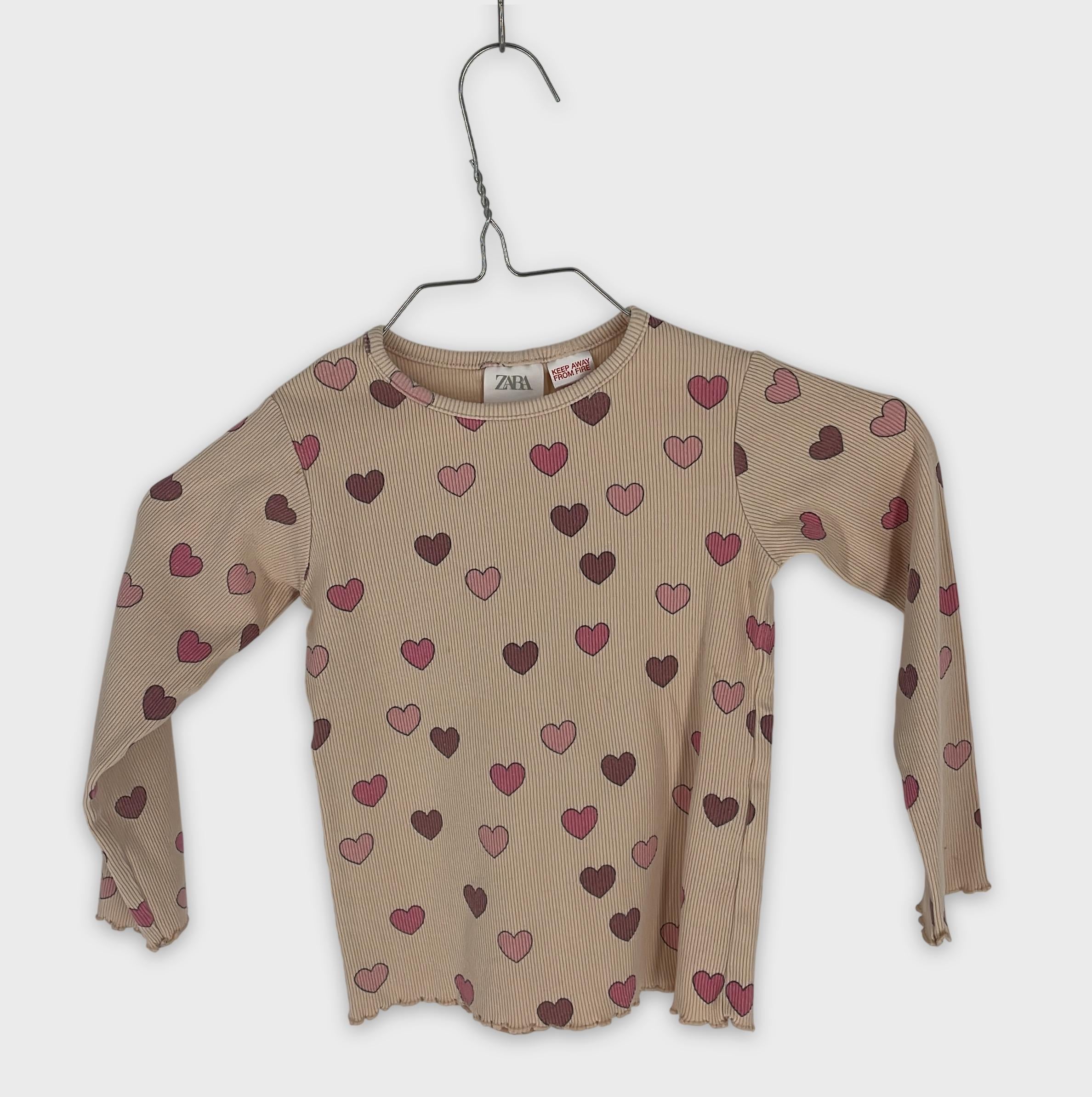 0-ZARA - Haut côtelé - 3-4 ans (104 cm)