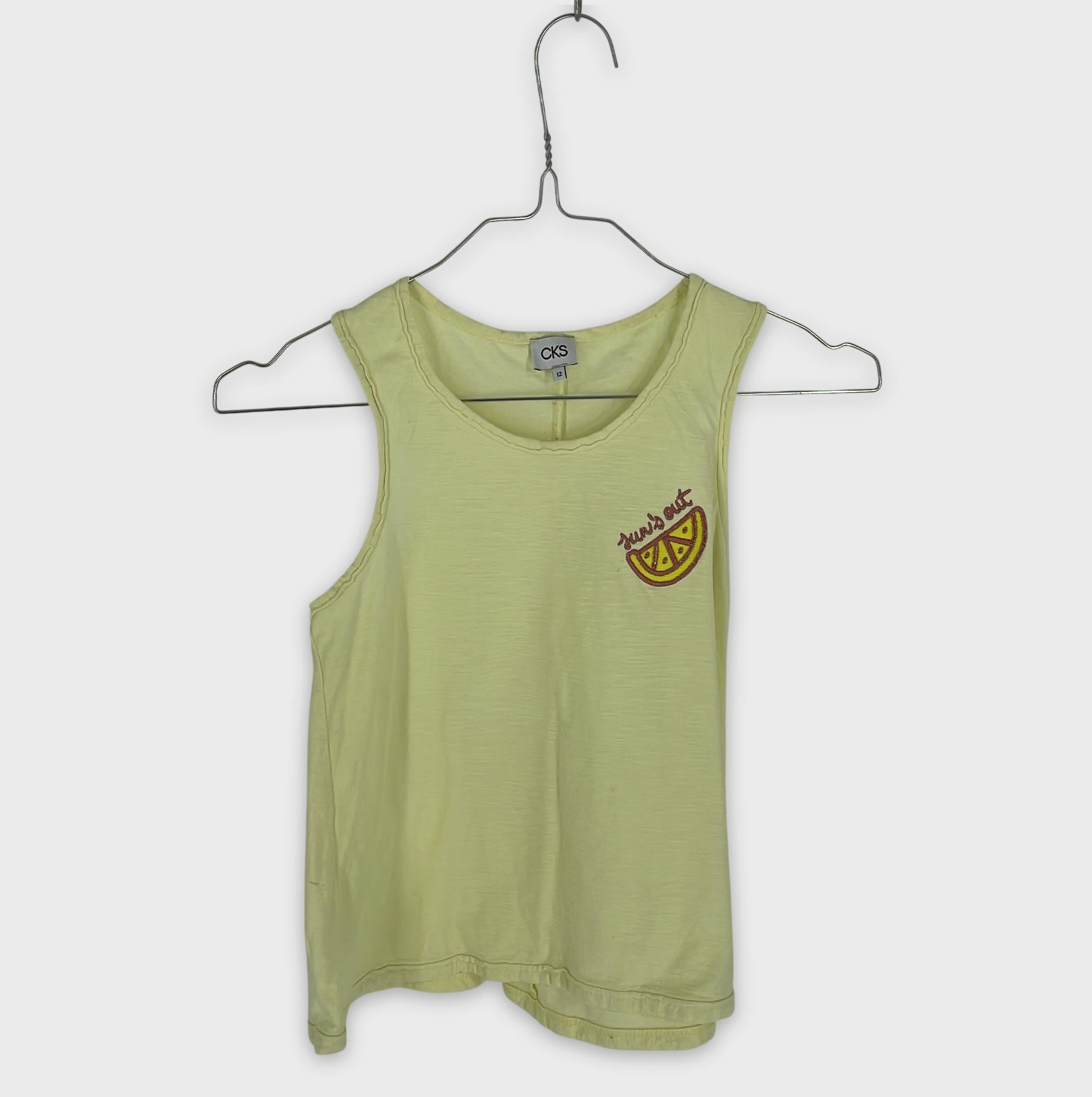 0-CKS - Débardeur crop top - Taille 12 ans