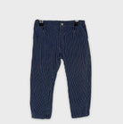 0-Petit Bateau - Pantalon marinière - 24m/86cm