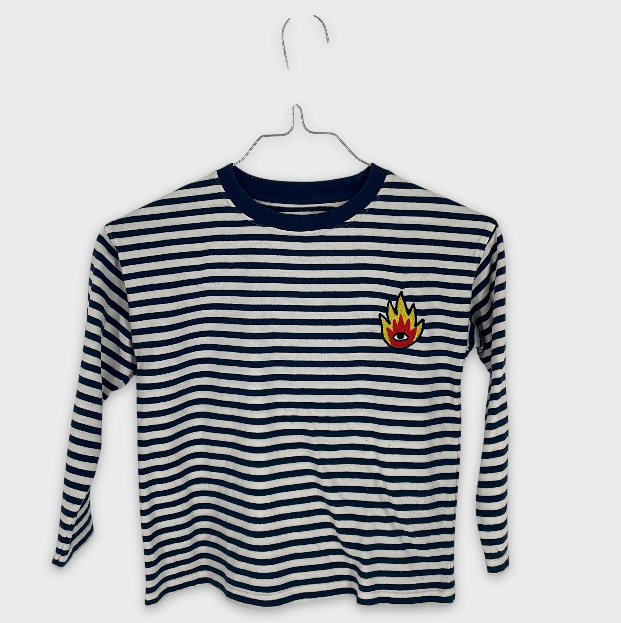 0-ZARA - T-shirt rayé - Taille 6-7 ans