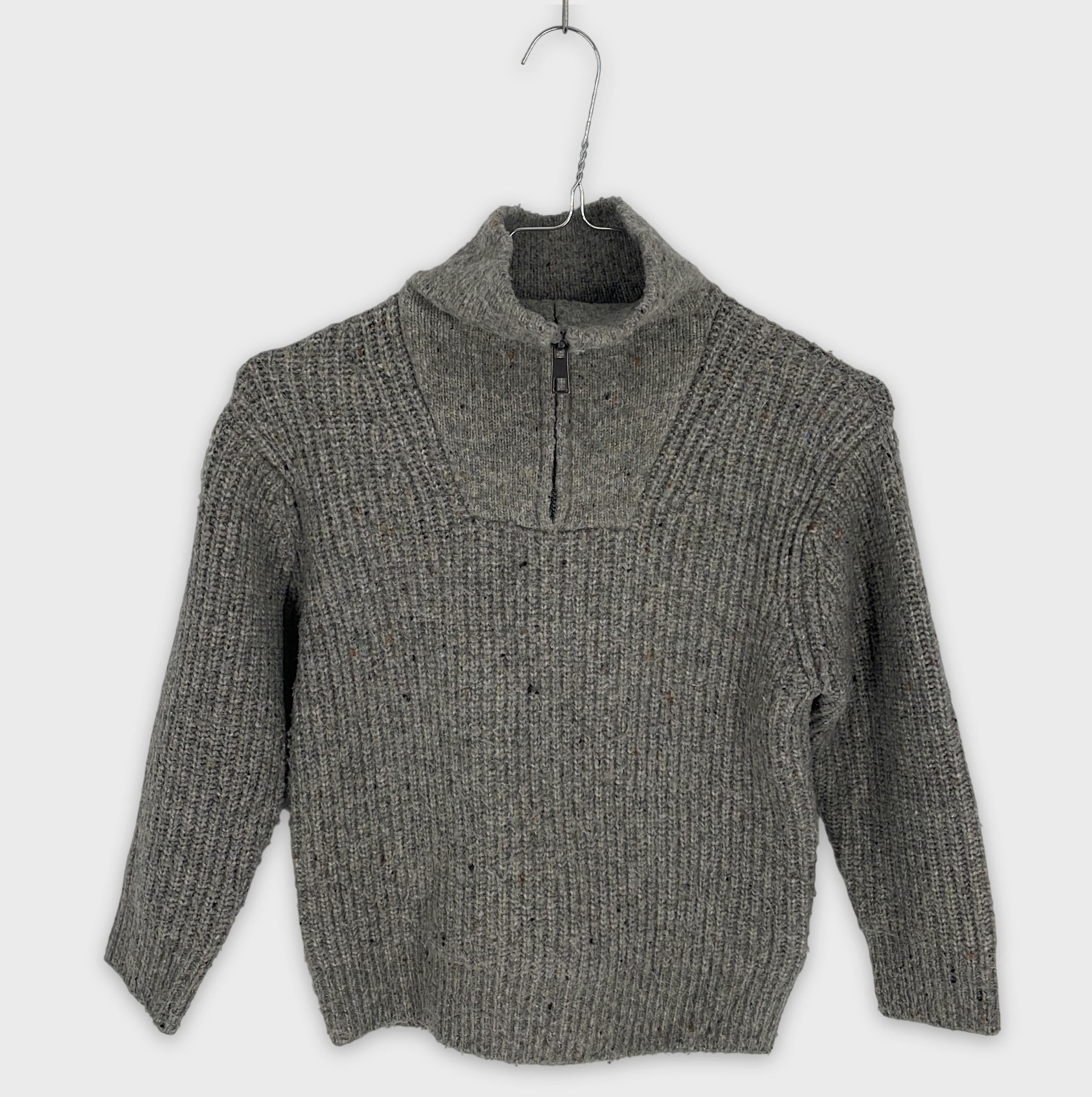 0-Zara - Pull col montant zippé - 6-7 ans