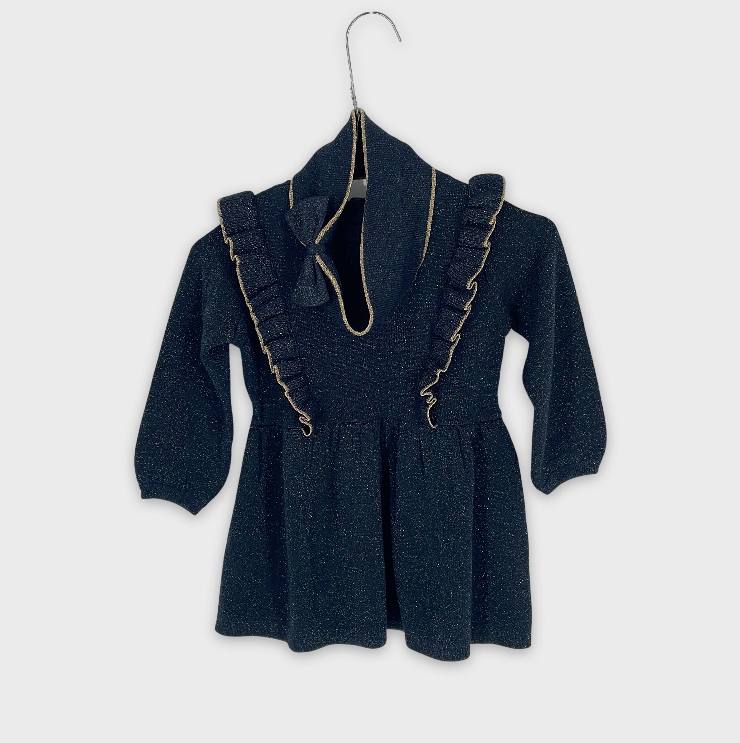 0-Cuddles and Smile - Robe Festive Scintillante - Taille 80