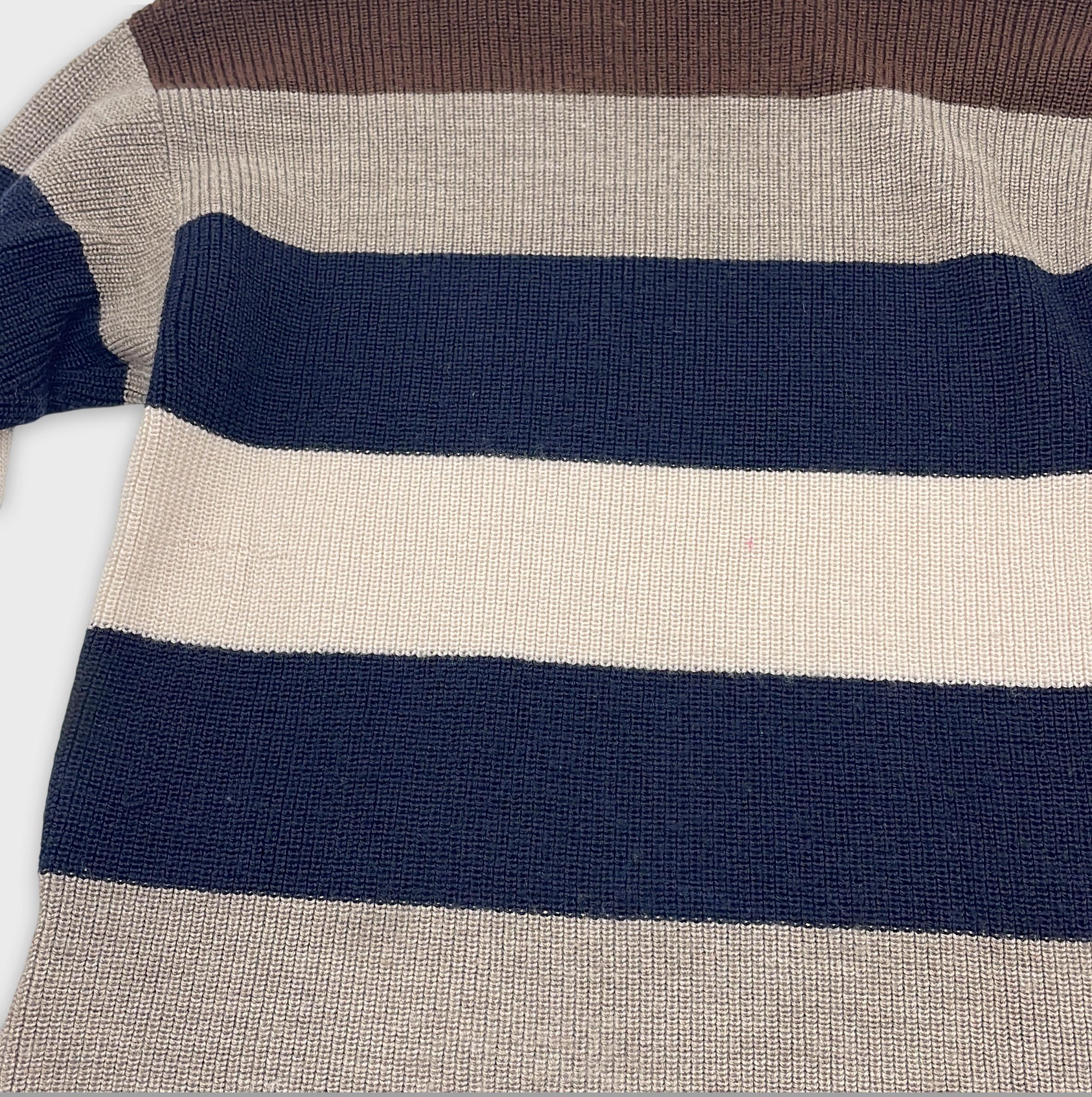 0-Inconnu - Pull Rayé - Taille Inconnue