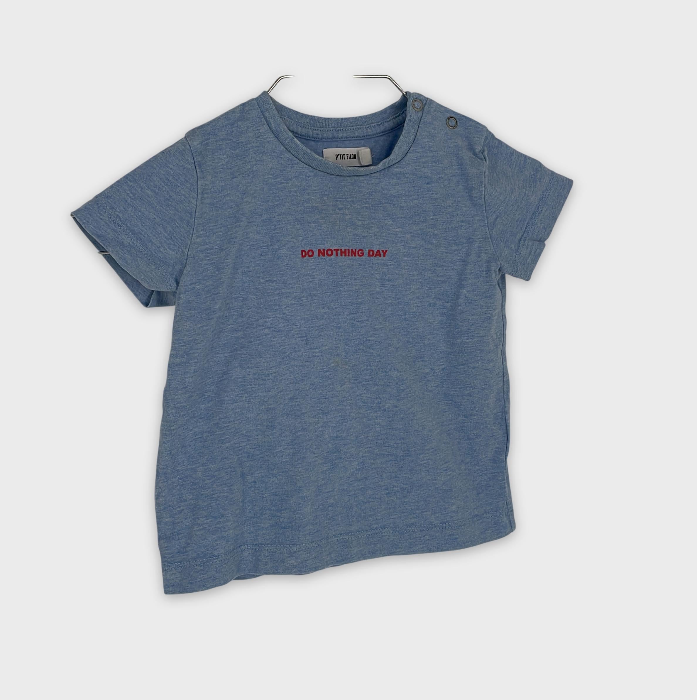 0-P'TIT FILOU - T-shirt - 12M