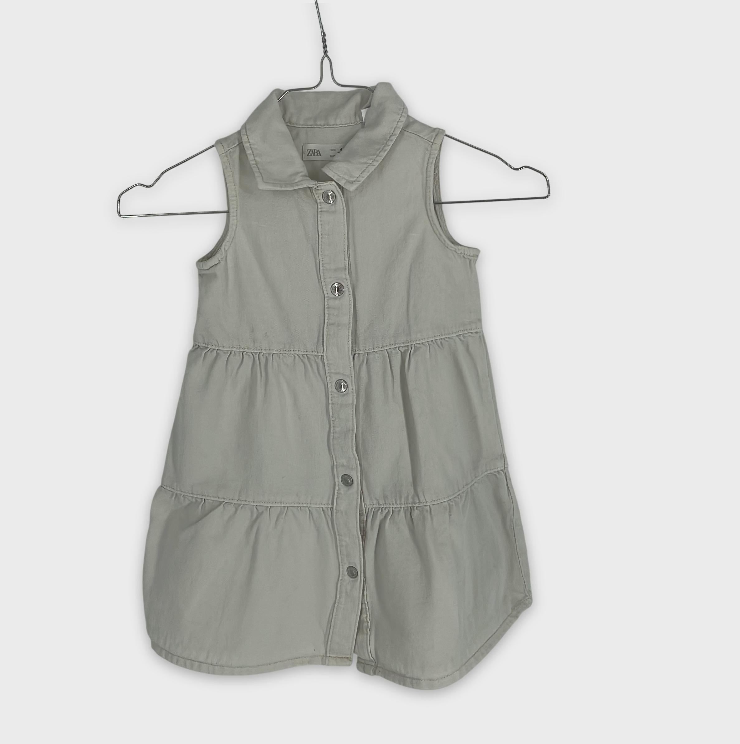 0-ZARA - Robe en jean - 4 ans