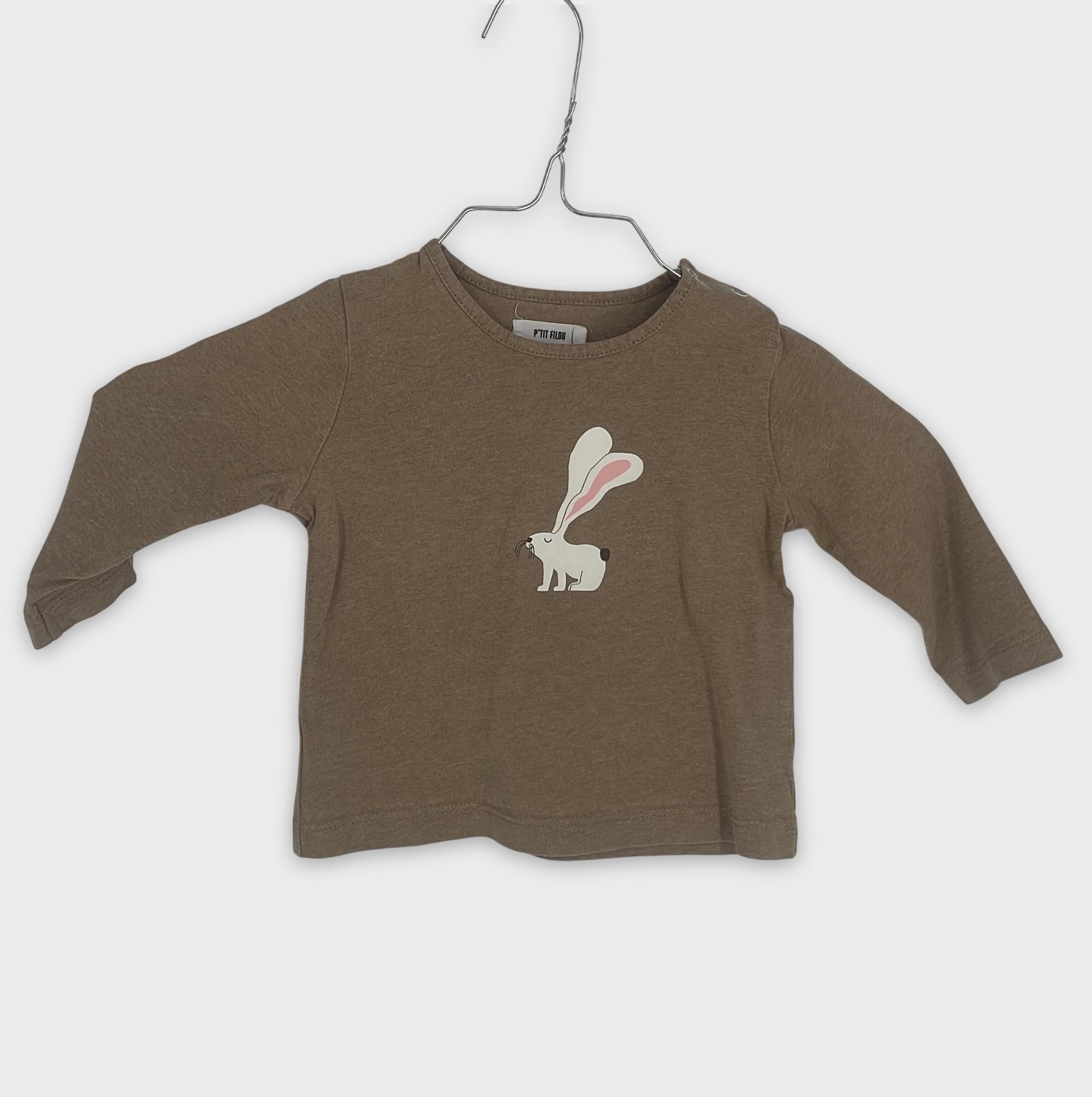 0-P'TIT FILOU - T-shirt manches longues - 6M