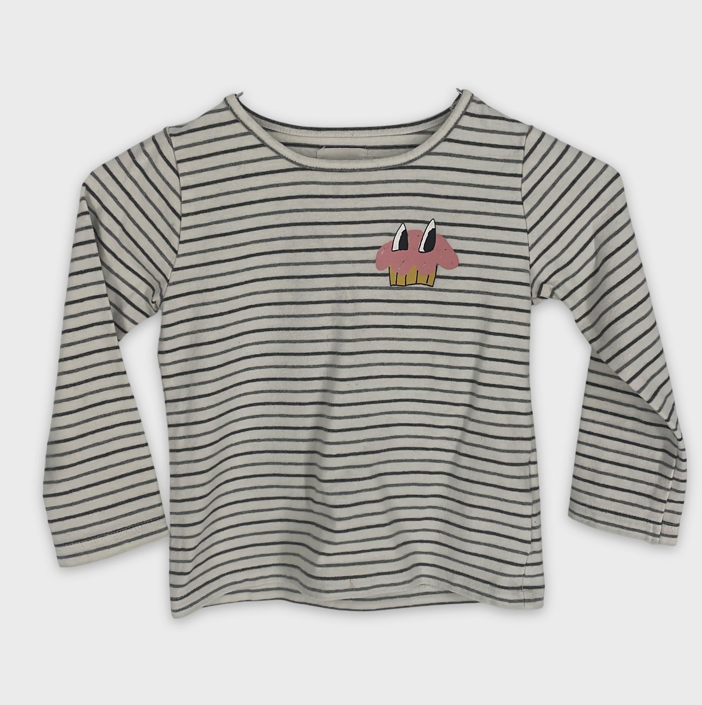 0-FILOU & FRIENDS - T-shirt rayé - Taille 3 ans